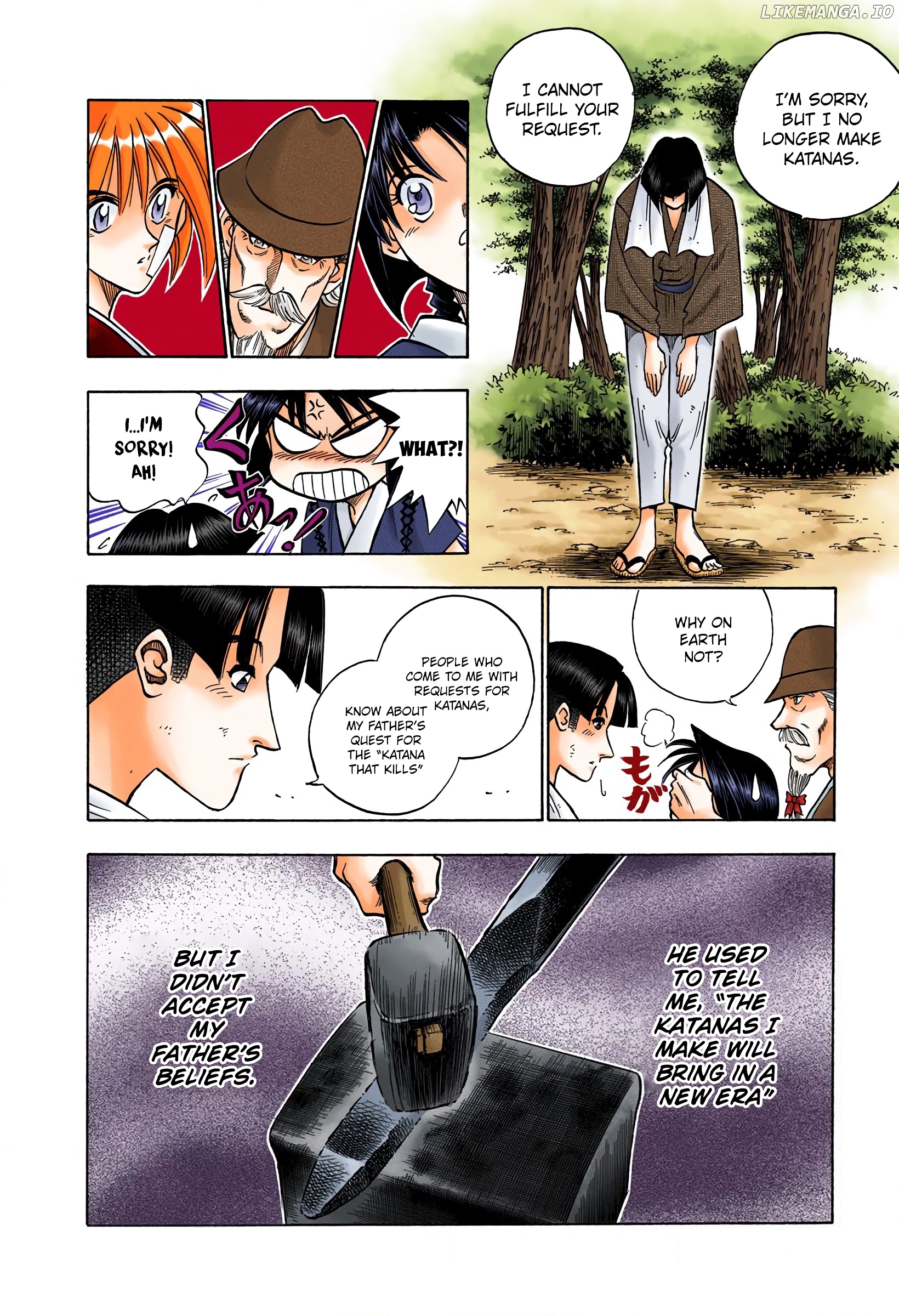 Rurouni Kenshin: Meiji Kenkaku Romantan - Digital Colored Comics chapter 75 - page 16