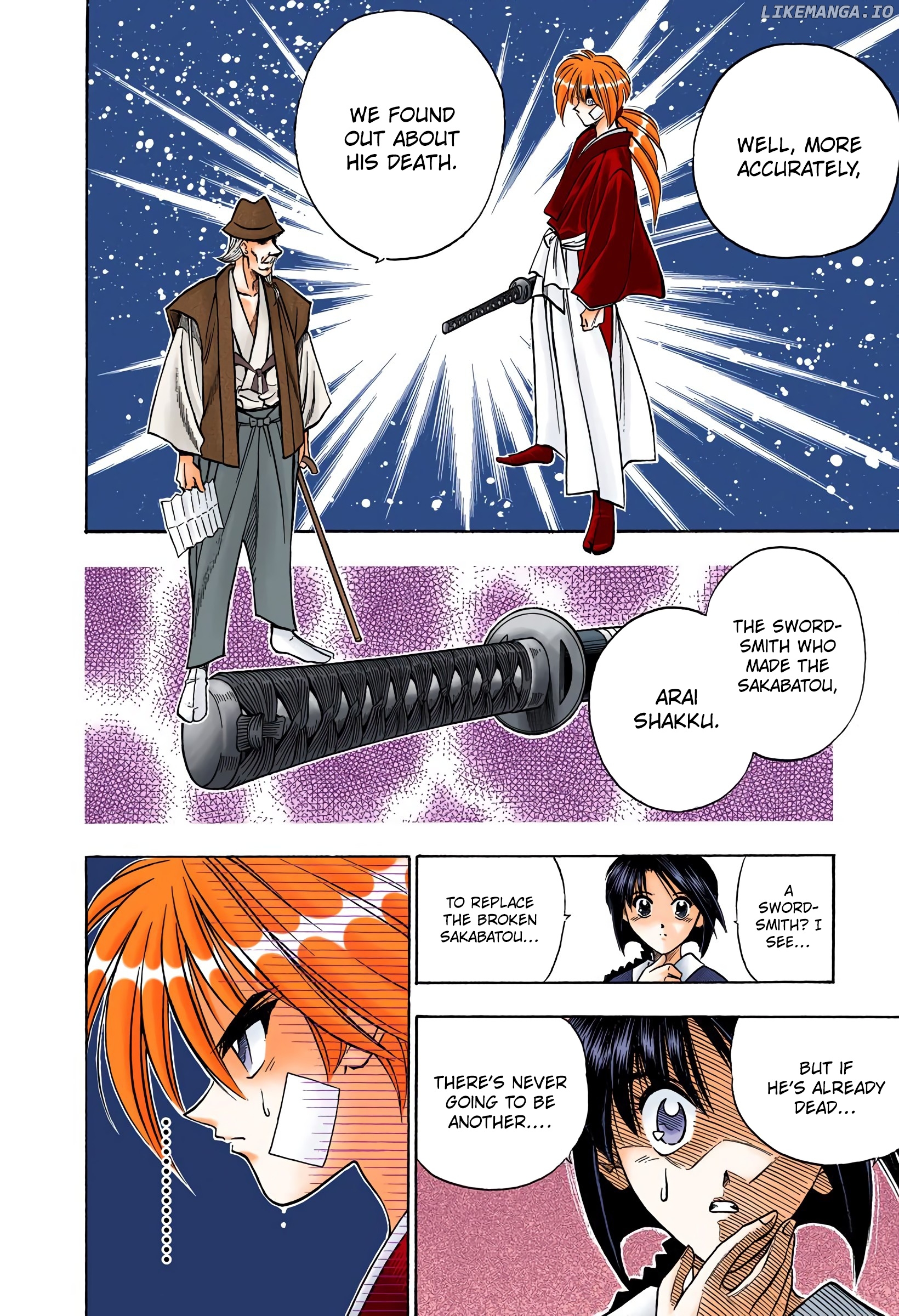 Rurouni Kenshin: Meiji Kenkaku Romantan - Digital Colored Comics chapter 75 - page 6