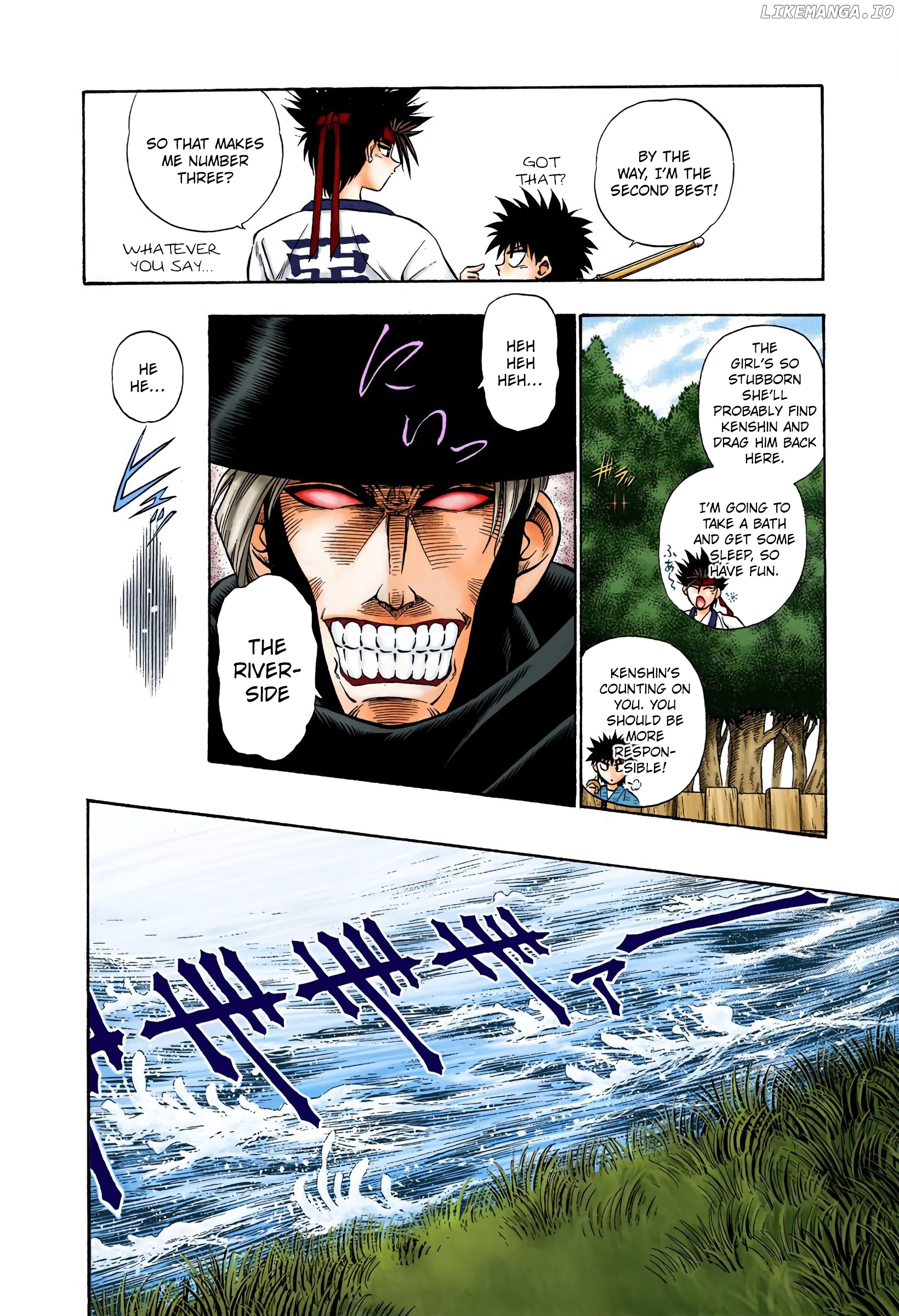 Rurouni Kenshin: Meiji Kenkaku Romantan - Digital Colored Comics chapter 11 - page 10