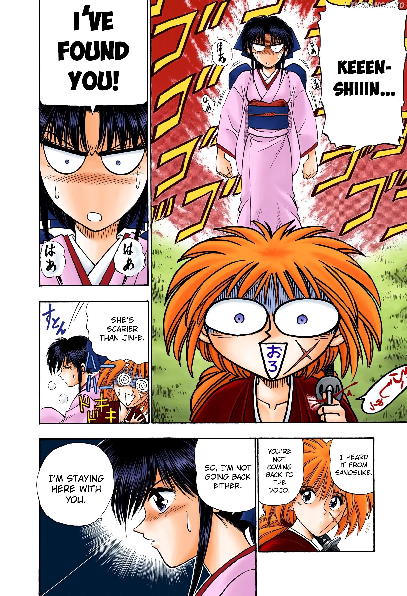 Rurouni Kenshin: Meiji Kenkaku Romantan - Digital Colored Comics chapter 11 - page 12