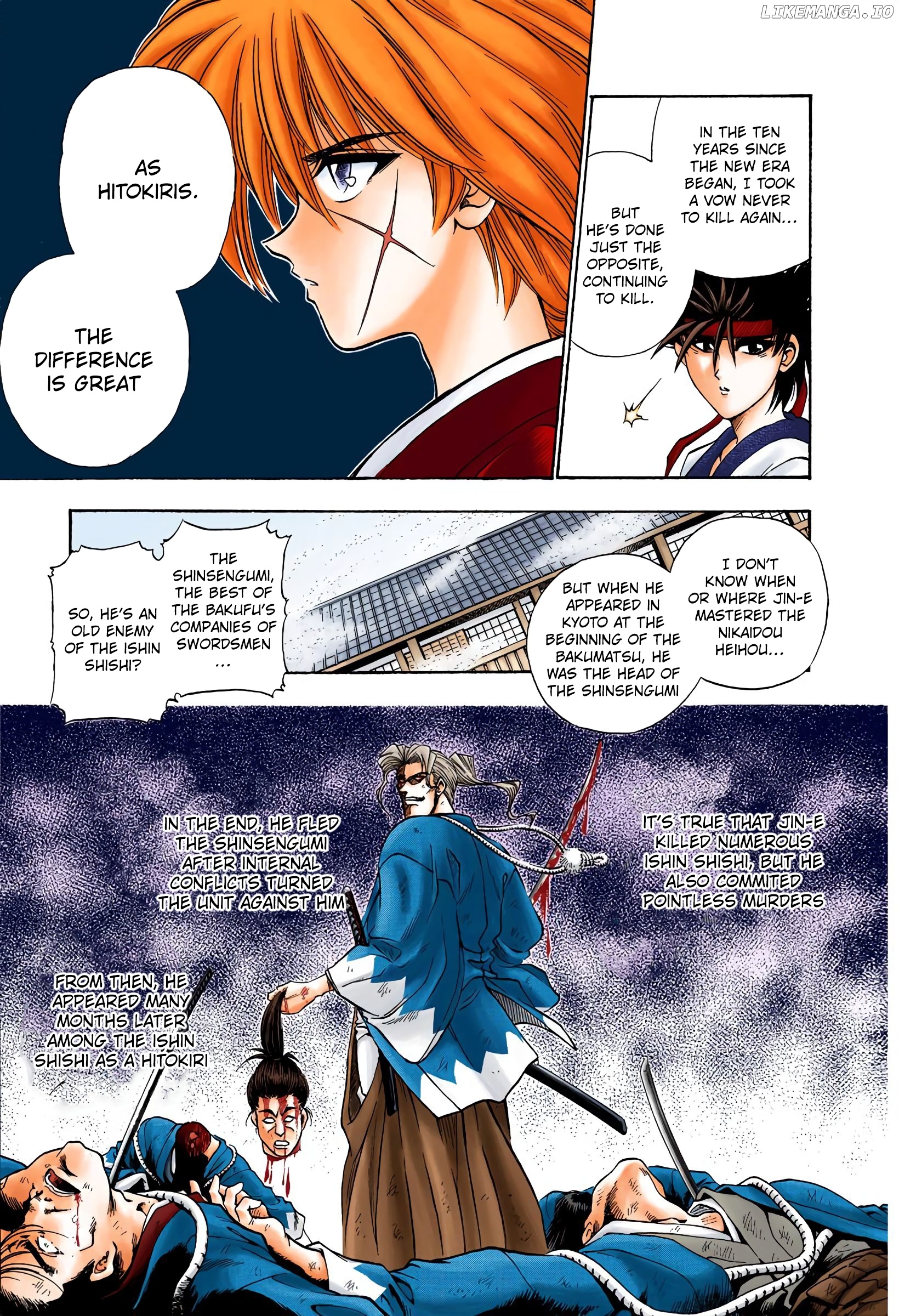 Rurouni Kenshin: Meiji Kenkaku Romantan - Digital Colored Comics chapter 11 - page 3