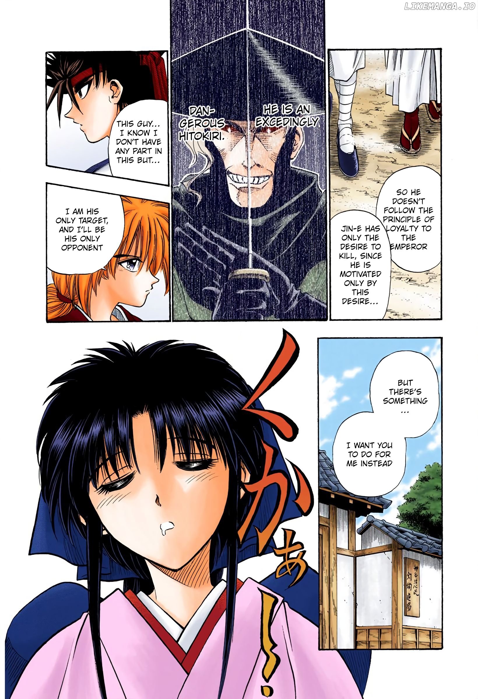 Rurouni Kenshin: Meiji Kenkaku Romantan - Digital Colored Comics chapter 11 - page 4