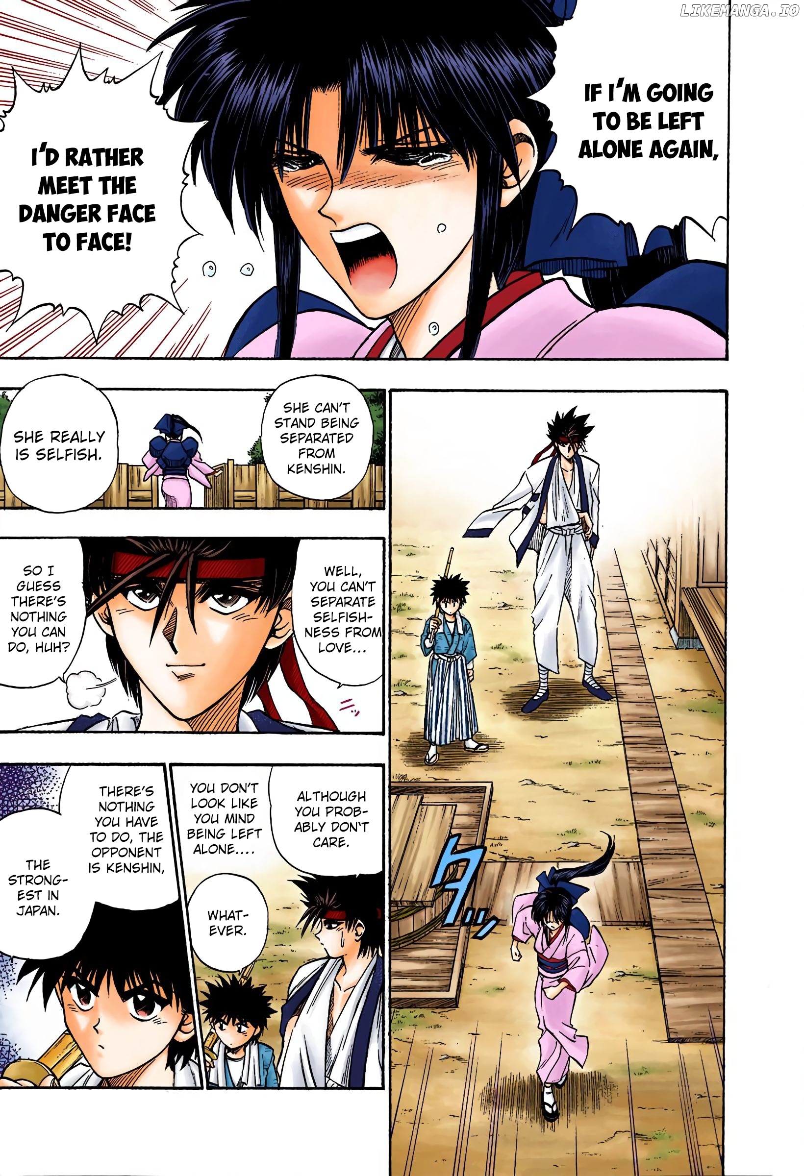 Rurouni Kenshin: Meiji Kenkaku Romantan - Digital Colored Comics chapter 11 - page 9