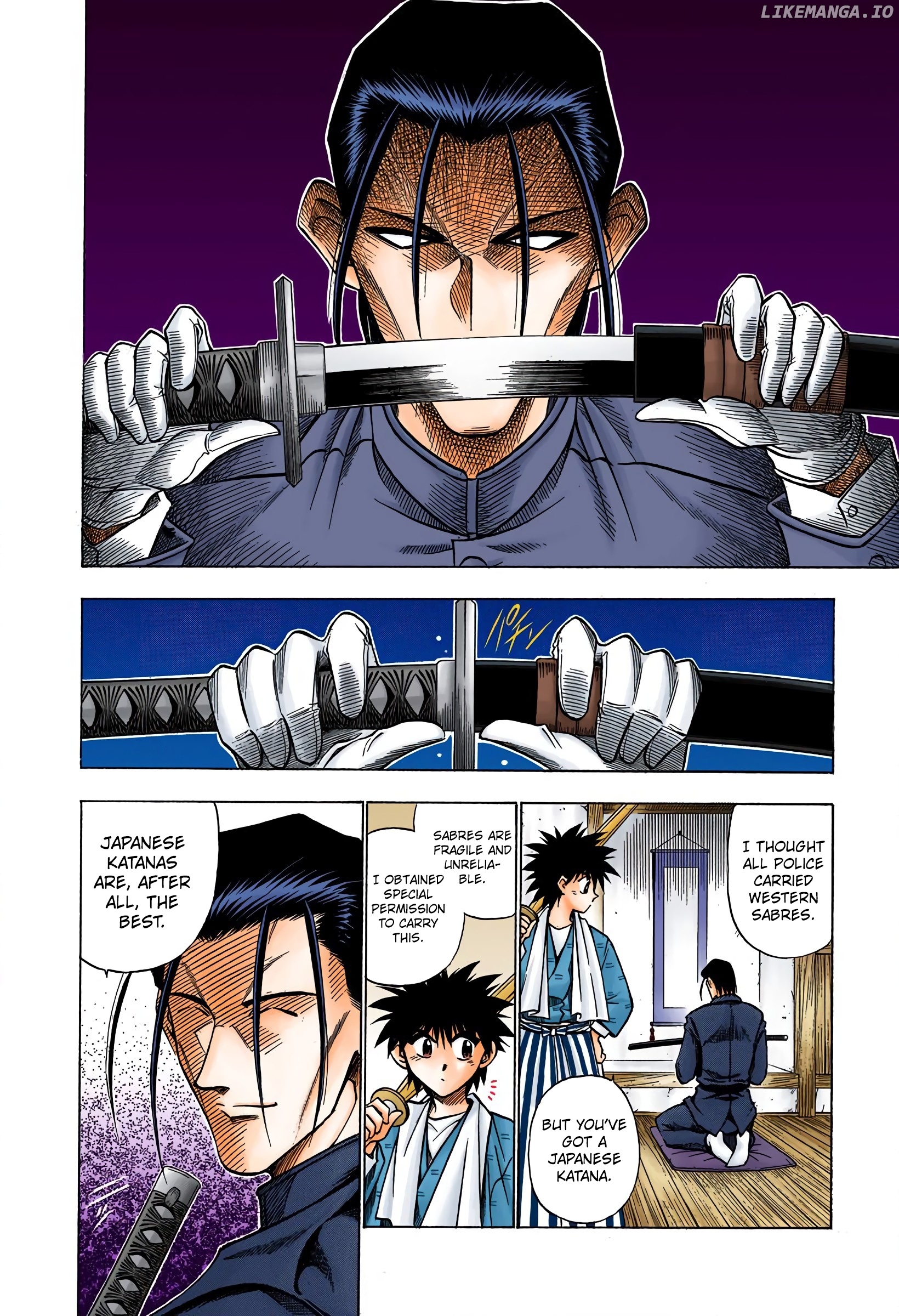 Rurouni Kenshin: Meiji Kenkaku Romantan - Digital Colored Comics chapter 51 - page 12