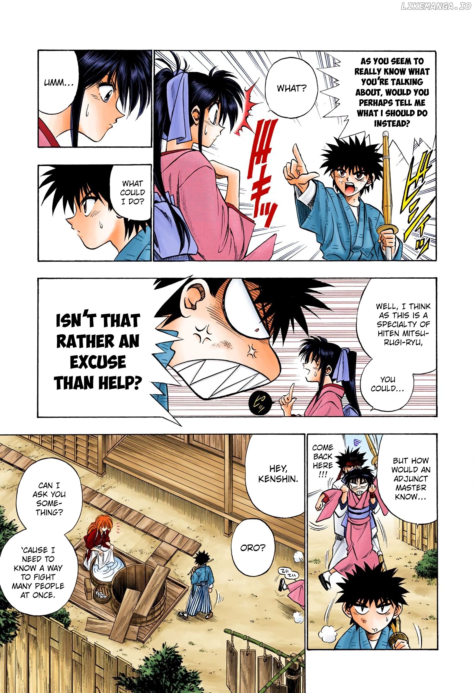 Rurouni Kenshin: Meiji Kenkaku Romantan - Digital Colored Comics chapter 32 - page 15