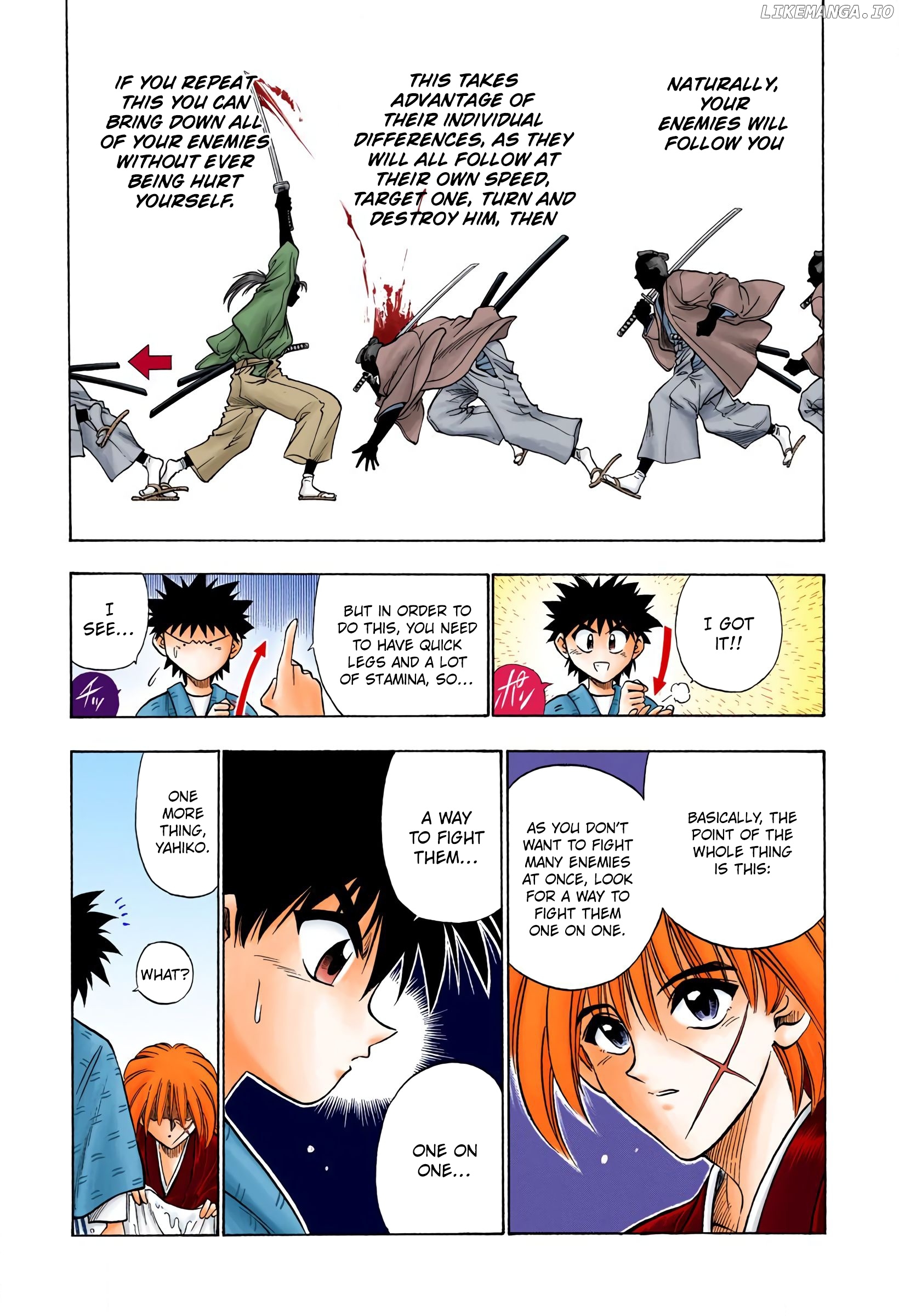 Rurouni Kenshin: Meiji Kenkaku Romantan - Digital Colored Comics chapter 32 - page 17