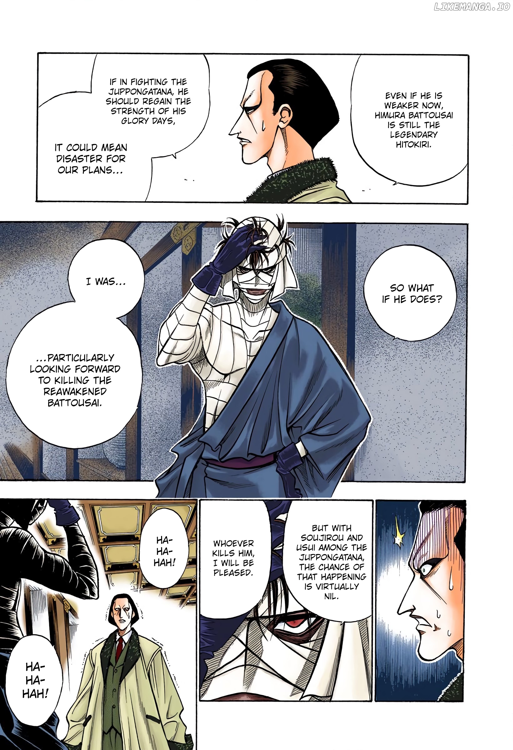 Rurouni Kenshin: Meiji Kenkaku Romantan - Digital Colored Comics chapter 76 - page 22