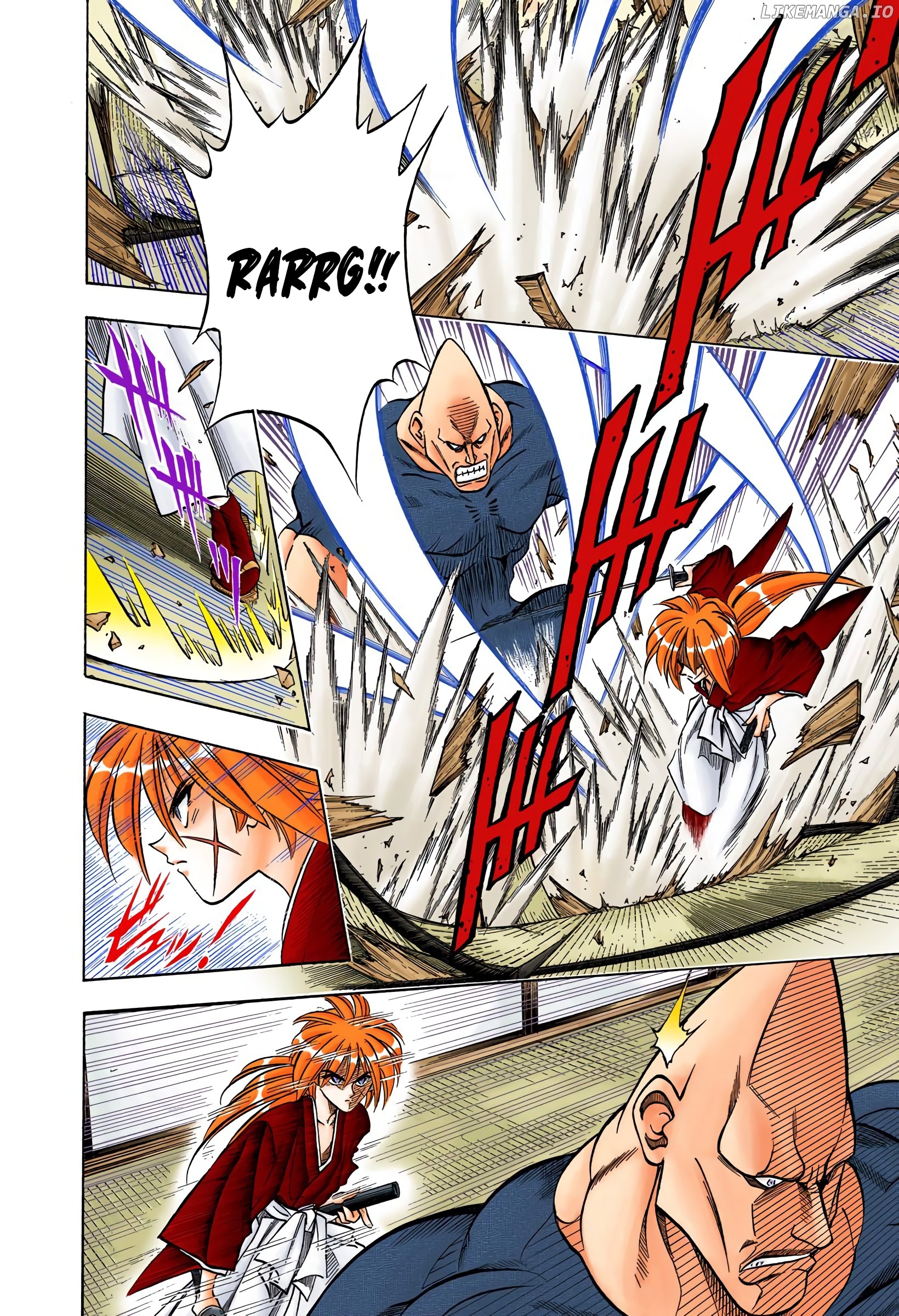 Rurouni Kenshin: Meiji Kenkaku Romantan - Digital Colored Comics chapter 69 - page 10