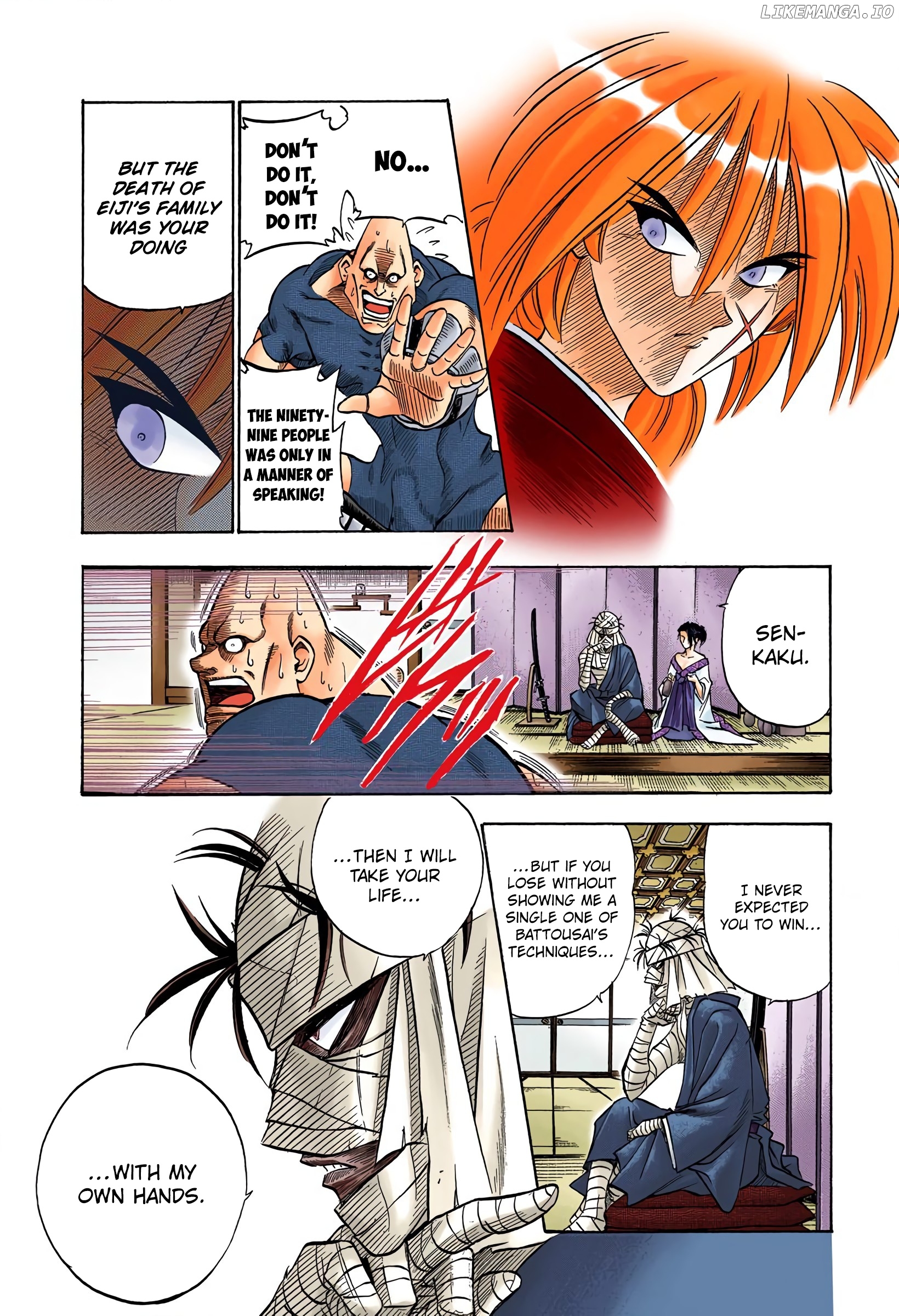 Rurouni Kenshin: Meiji Kenkaku Romantan - Digital Colored Comics chapter 69 - page 16