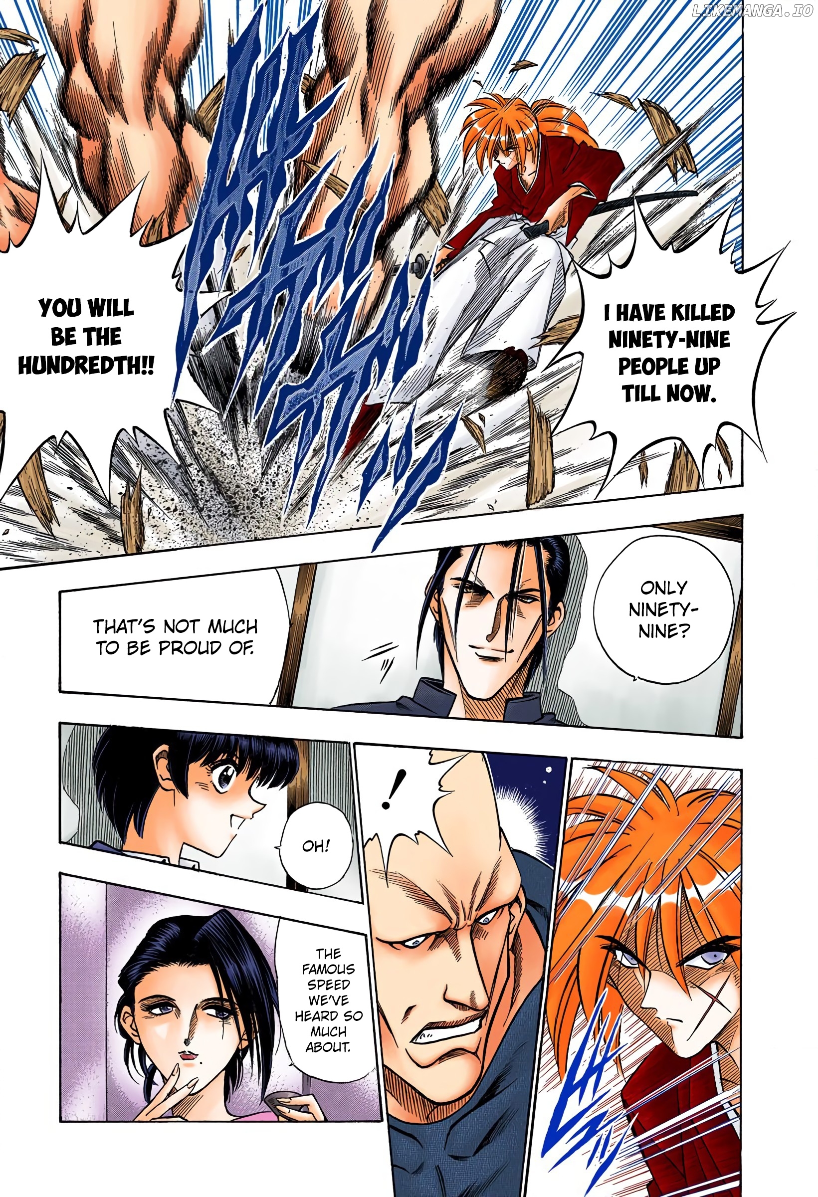 Rurouni Kenshin: Meiji Kenkaku Romantan - Digital Colored Comics chapter 69 - page 3