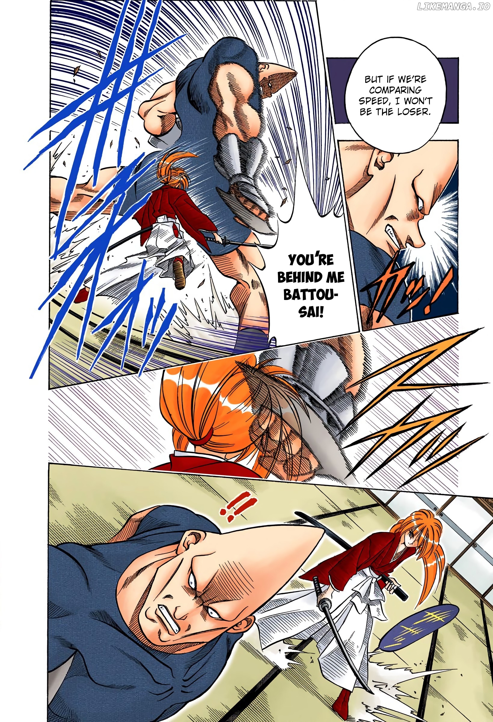 Rurouni Kenshin: Meiji Kenkaku Romantan - Digital Colored Comics chapter 69 - page 4