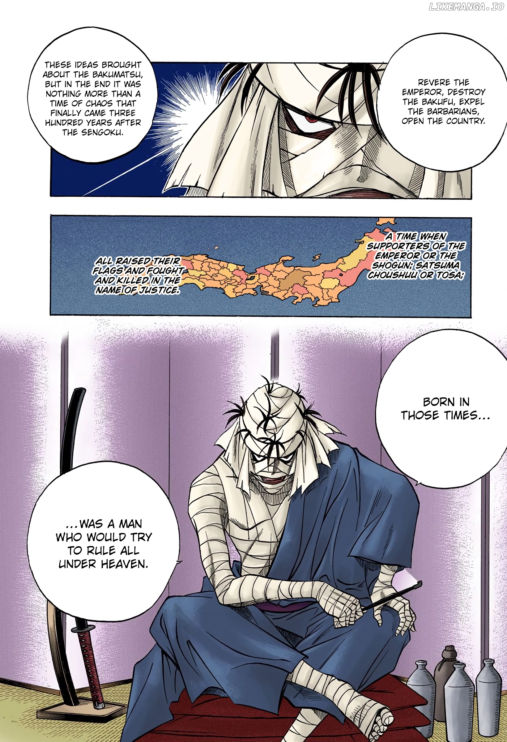 Rurouni Kenshin: Meiji Kenkaku Romantan - Digital Colored Comics chapter 68 - page 12