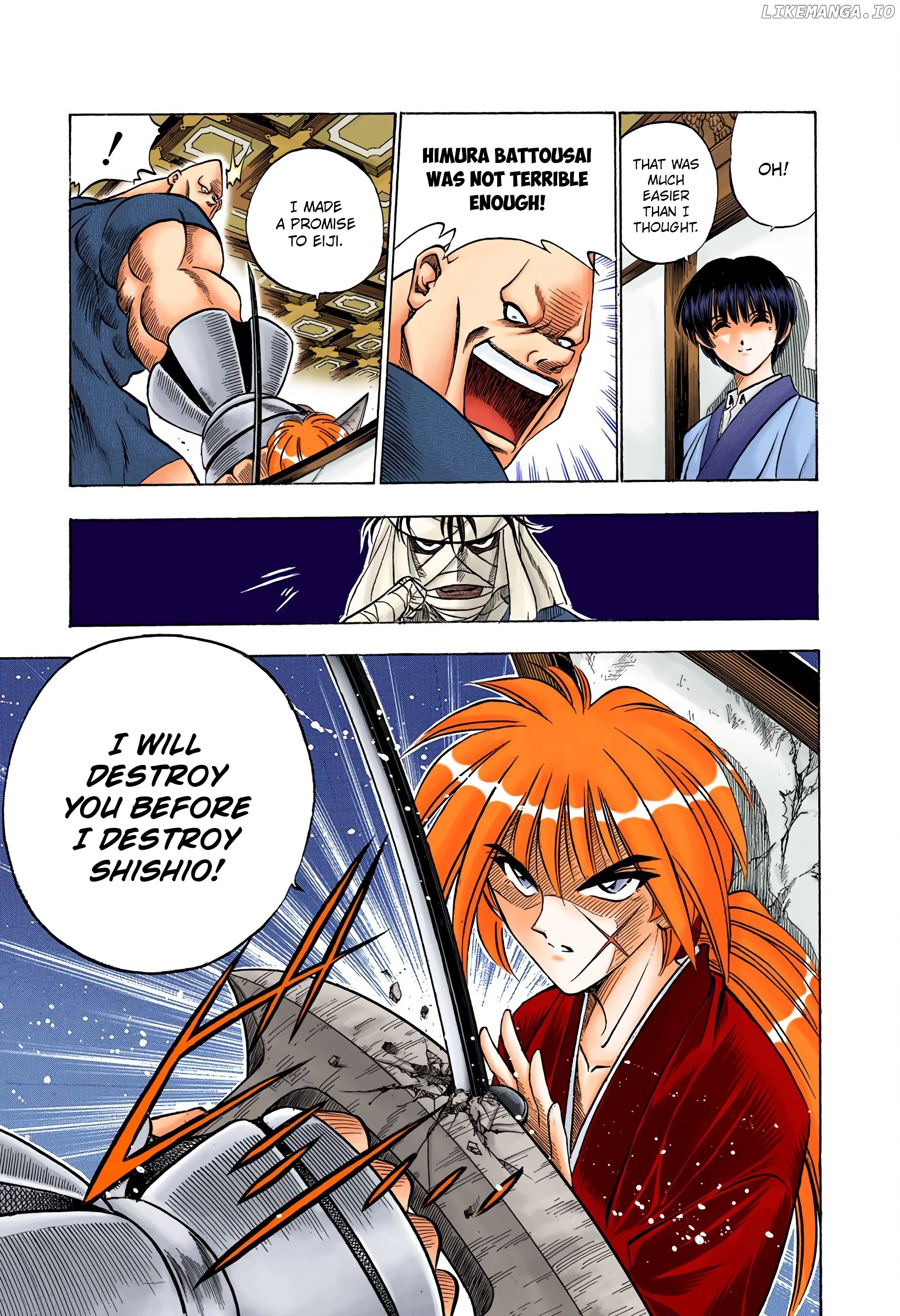 Rurouni Kenshin: Meiji Kenkaku Romantan - Digital Colored Comics chapter 68 - page 19