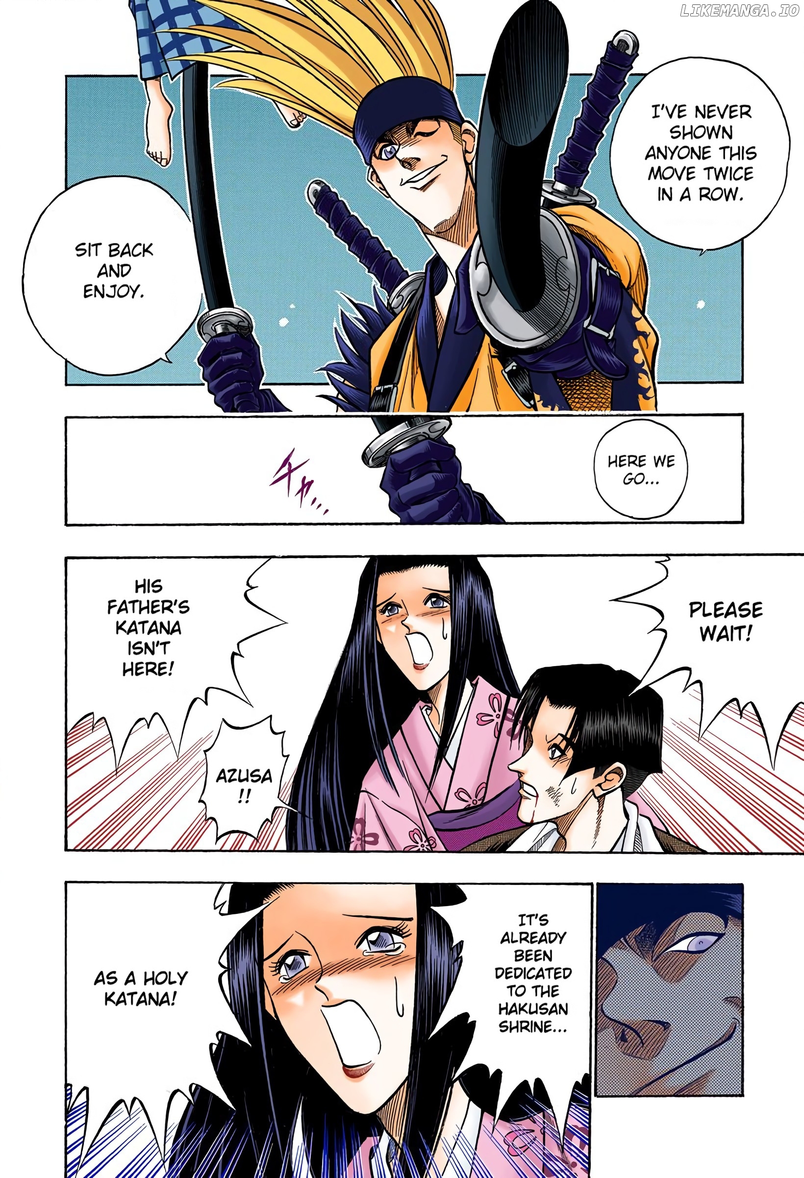 Rurouni Kenshin: Meiji Kenkaku Romantan - Digital Colored Comics chapter 77 - page 10