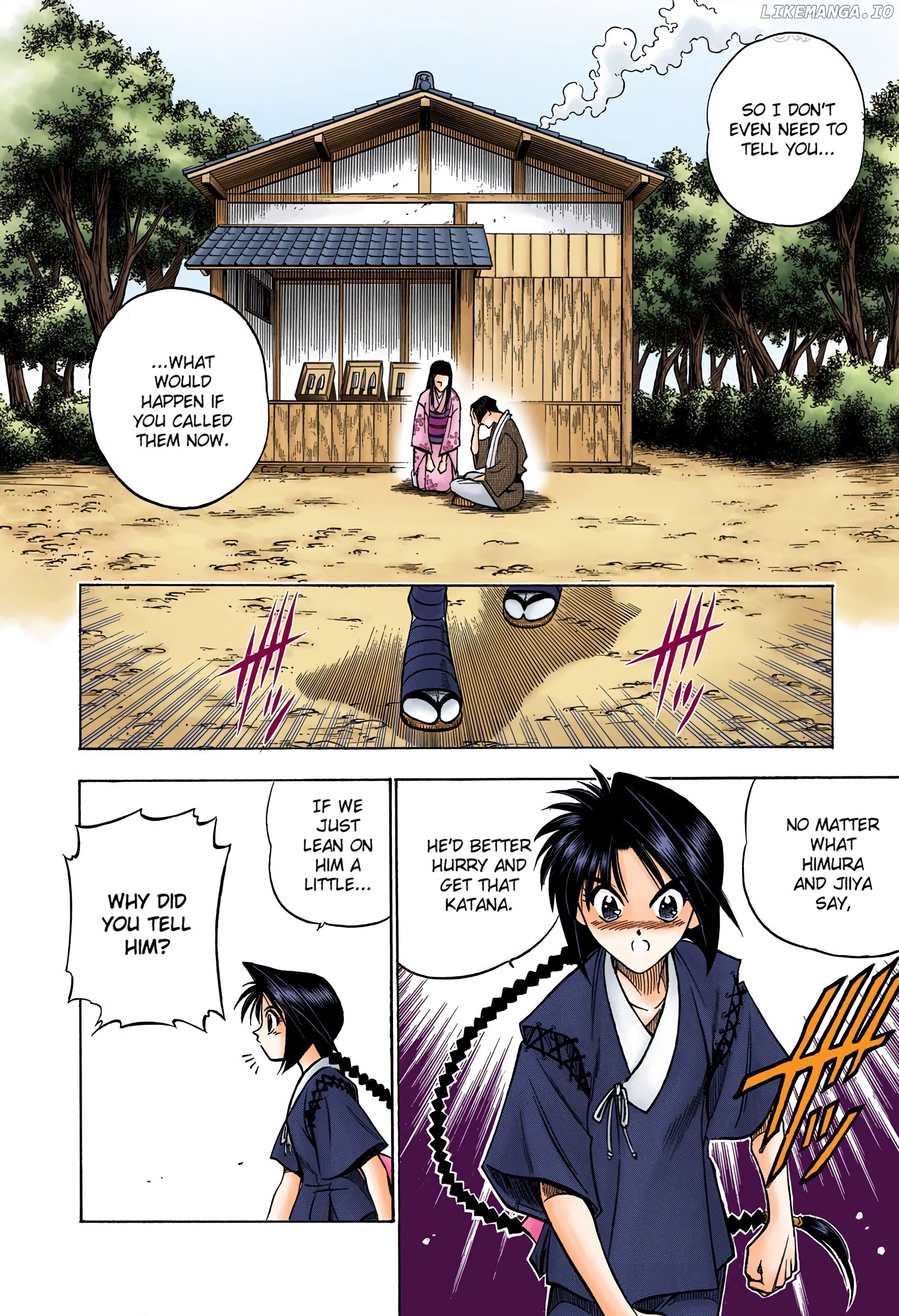 Rurouni Kenshin: Meiji Kenkaku Romantan - Digital Colored Comics chapter 77 - page 12