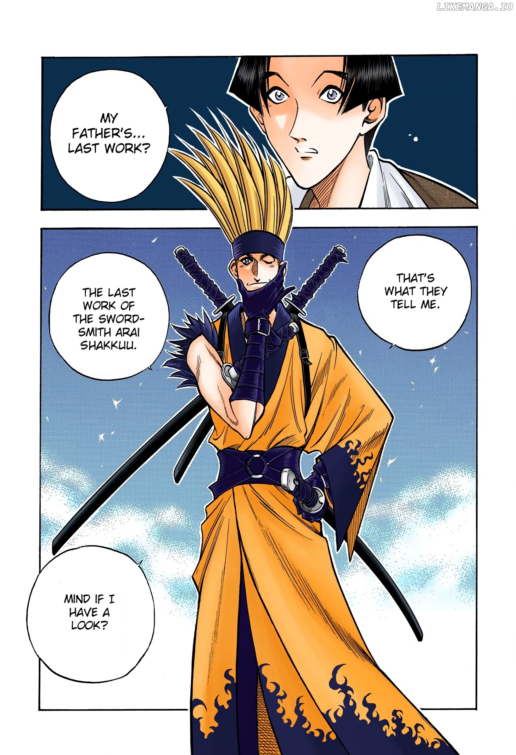 Rurouni Kenshin: Meiji Kenkaku Romantan - Digital Colored Comics chapter 77 - page 3