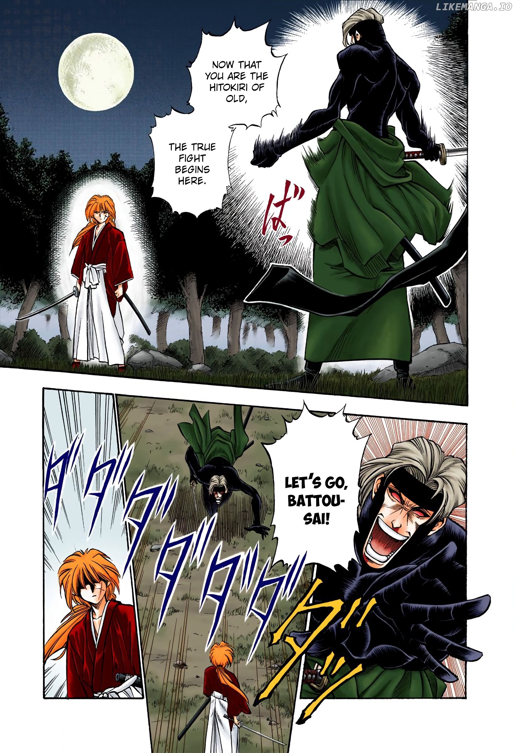 Rurouni Kenshin: Meiji Kenkaku Romantan - Digital Colored Comics chapter 13 - page 3