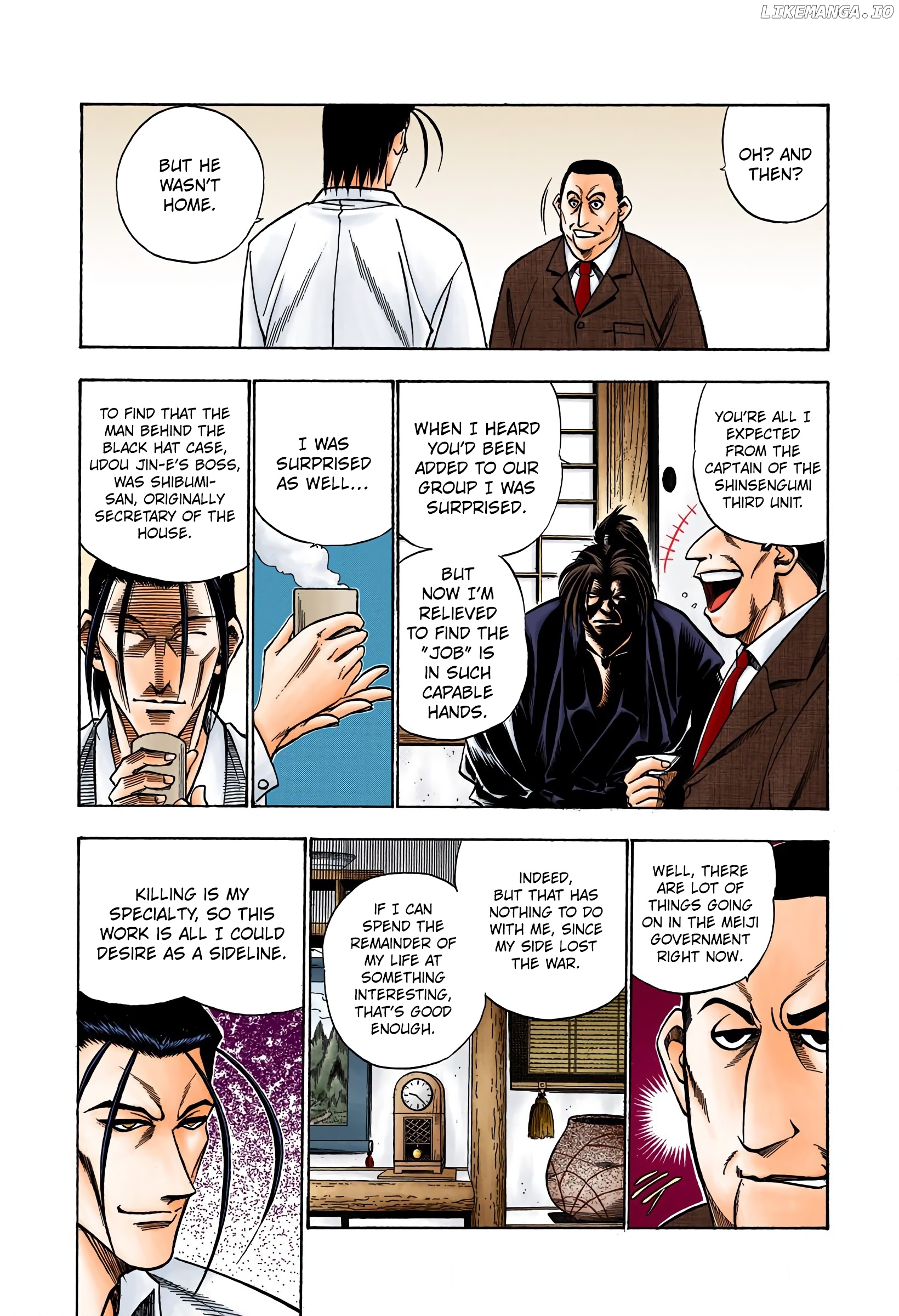 Rurouni Kenshin: Meiji Kenkaku Romantan - Digital Colored Comics chapter 49 - page 14