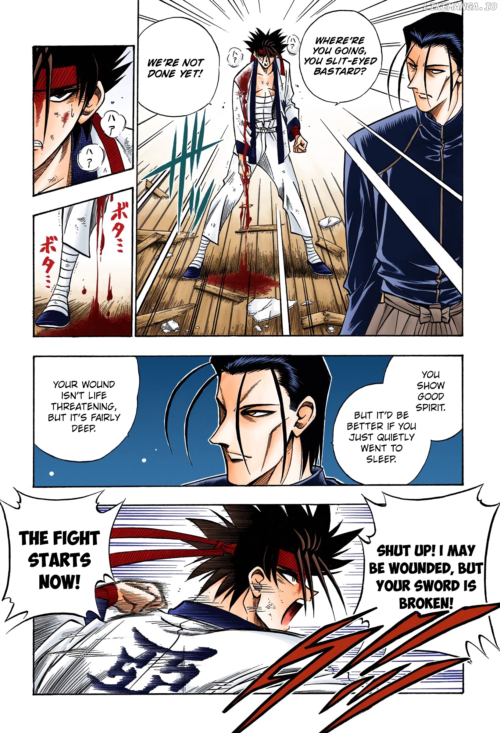 Rurouni Kenshin: Meiji Kenkaku Romantan - Digital Colored Comics chapter 49 - page 5