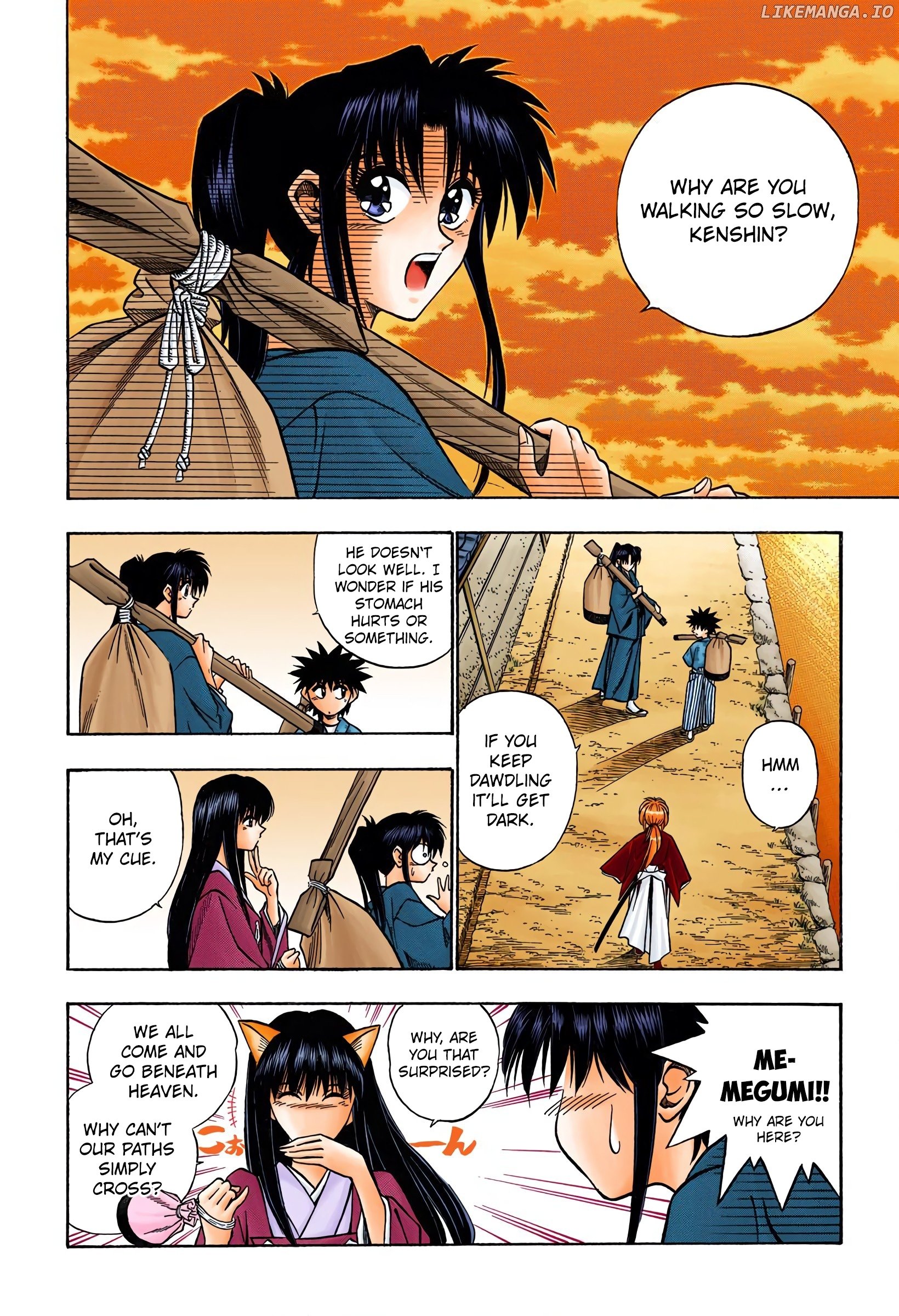 Rurouni Kenshin: Meiji Kenkaku Romantan - Digital Colored Comics chapter 49 - page 8