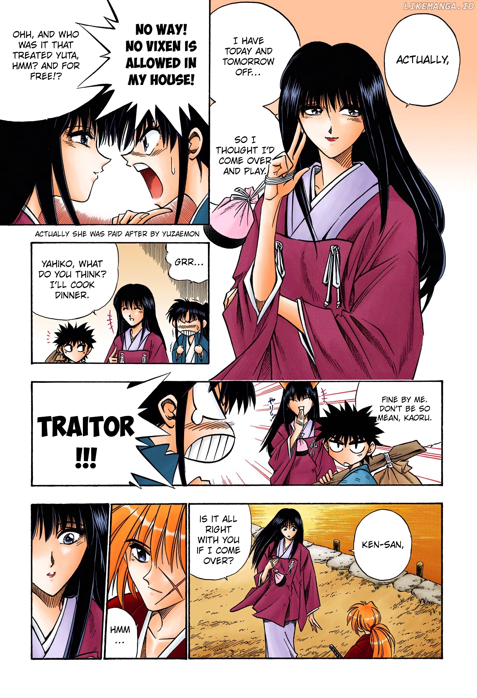 Rurouni Kenshin: Meiji Kenkaku Romantan - Digital Colored Comics chapter 49 - page 9