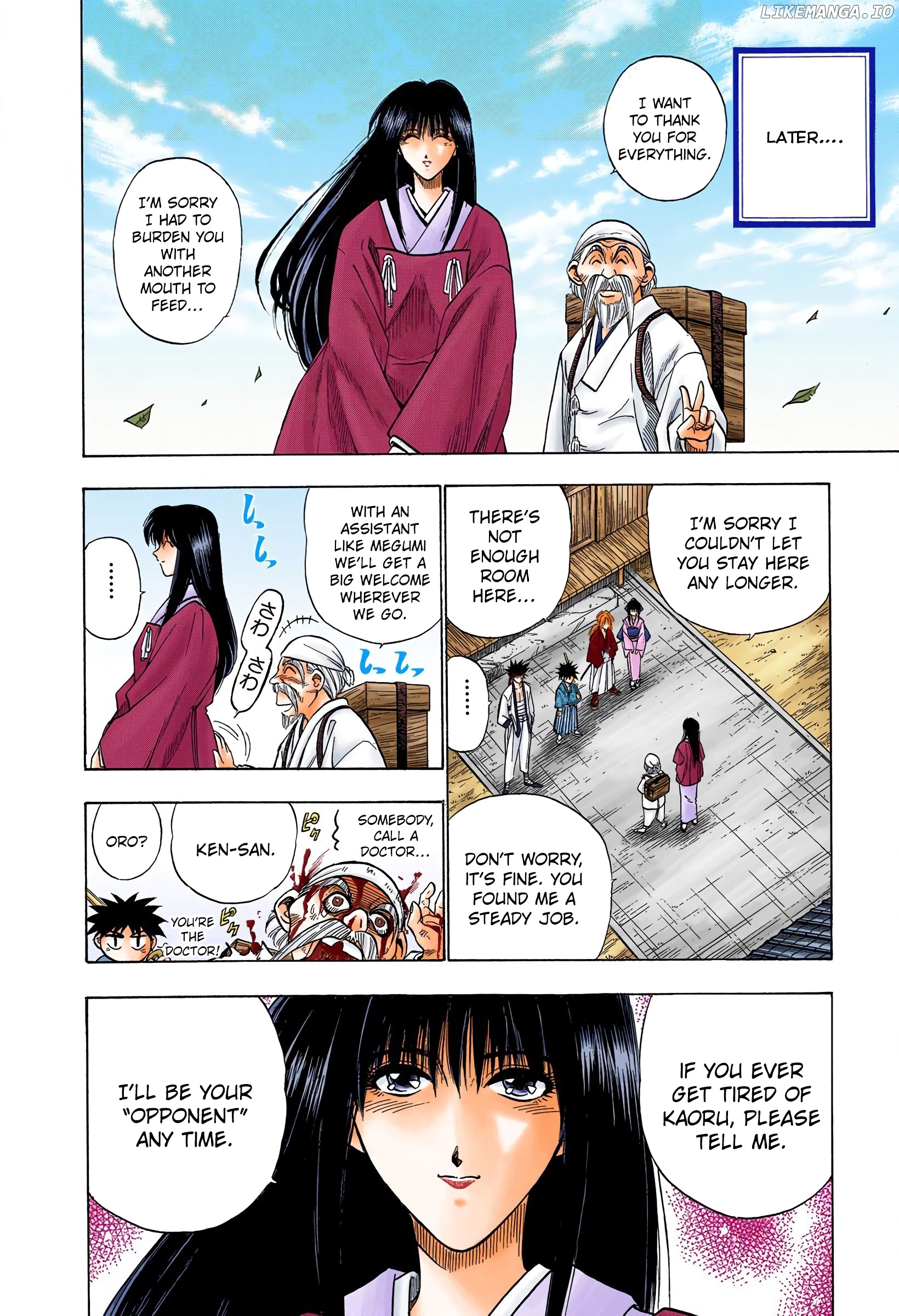 Rurouni Kenshin: Meiji Kenkaku Romantan - Digital Colored Comics chapter 30 - page 14