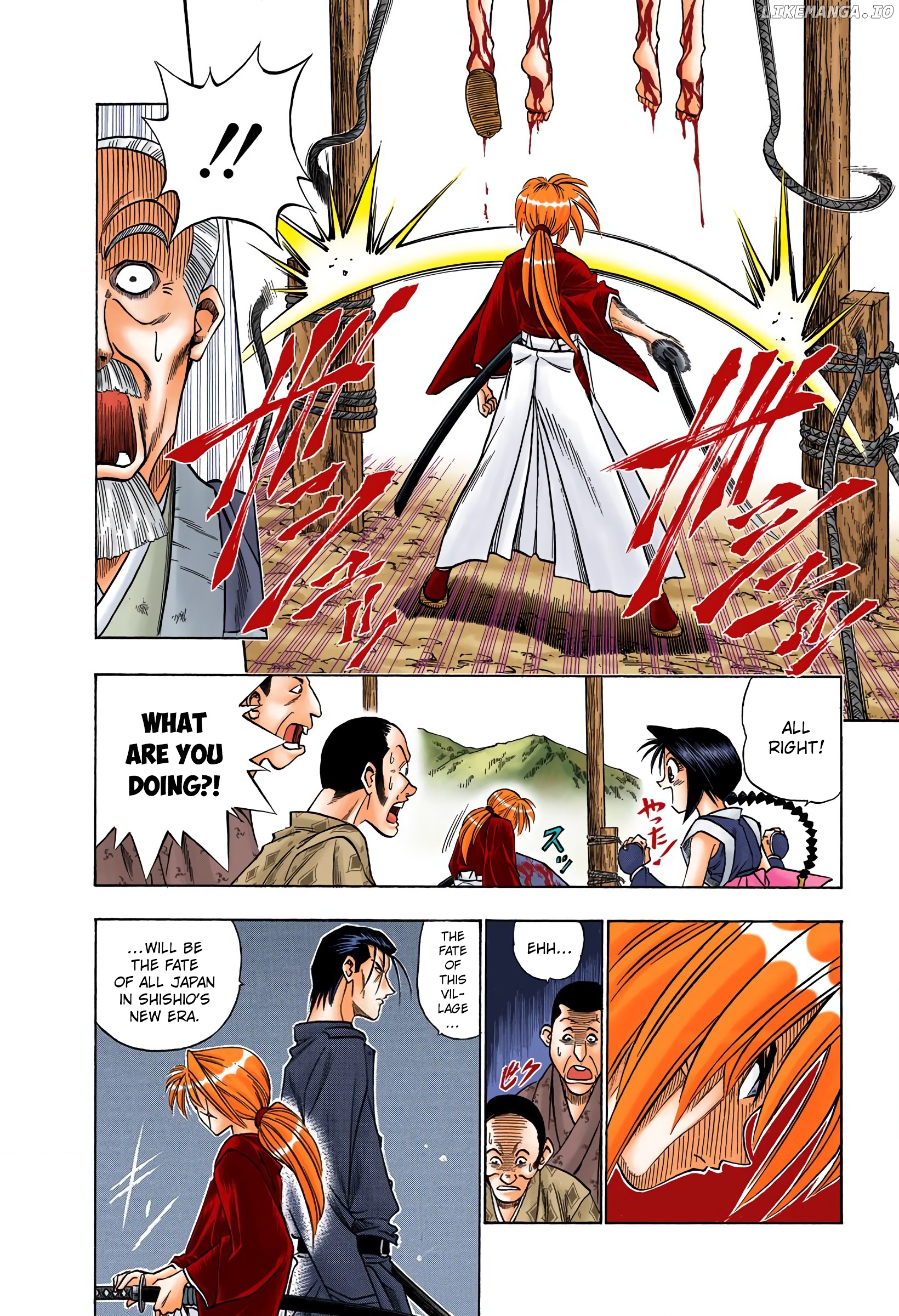 Rurouni Kenshin: Meiji Kenkaku Romantan - Digital Colored Comics chapter 67 - page 16