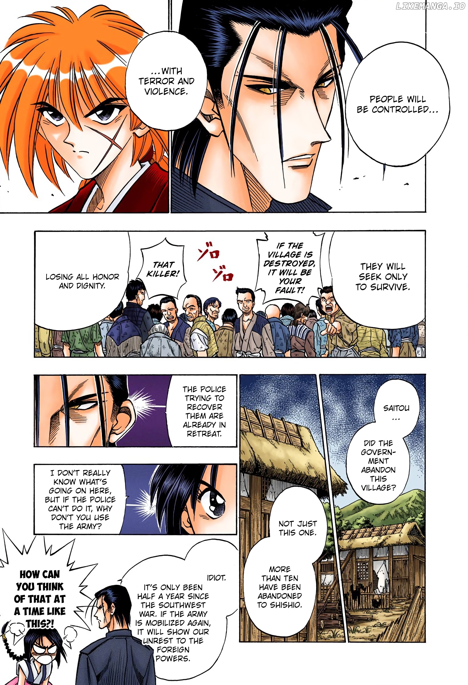 Rurouni Kenshin: Meiji Kenkaku Romantan - Digital Colored Comics chapter 67 - page 17