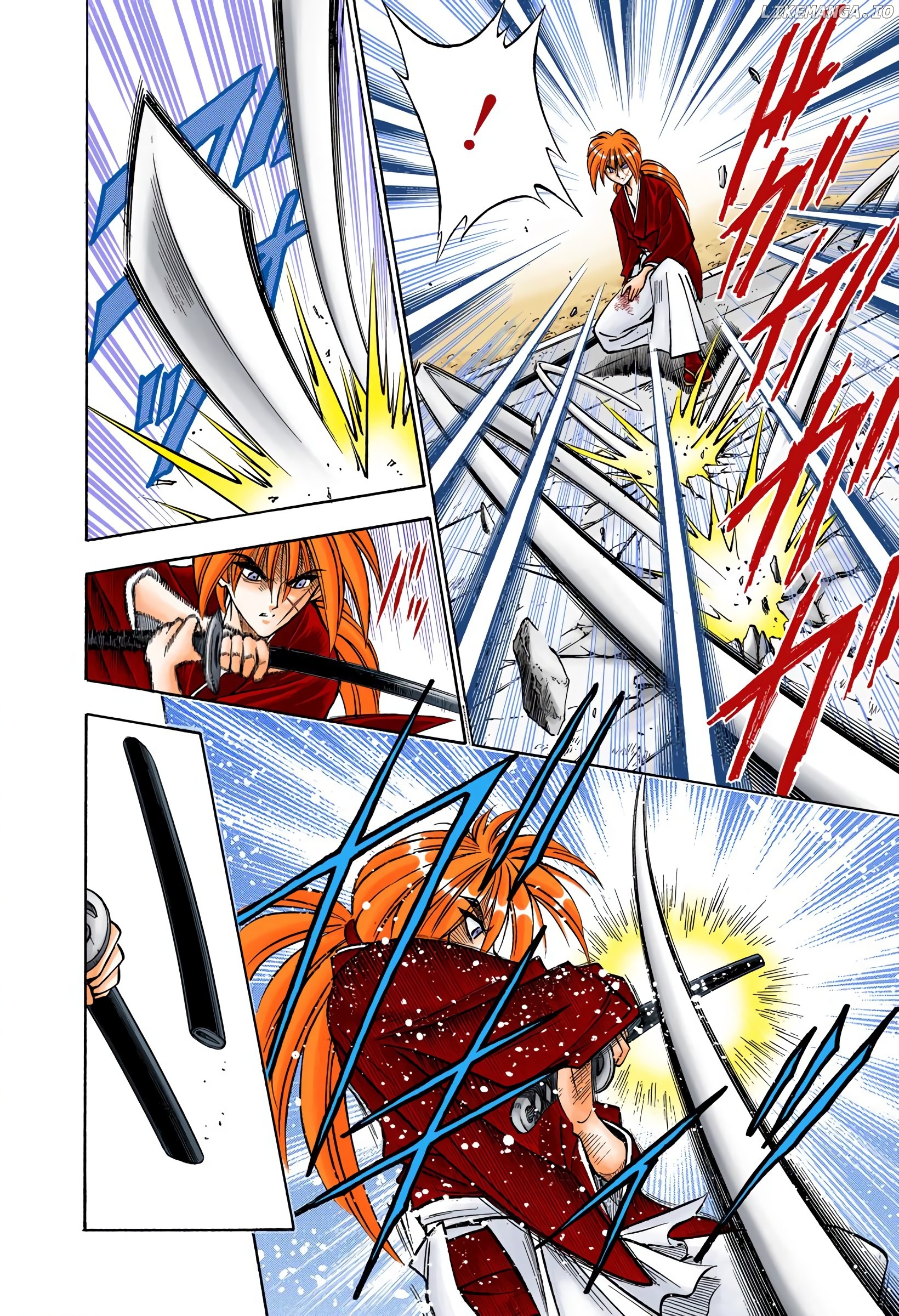 Rurouni Kenshin: Meiji Kenkaku Romantan - Digital Colored Comics chapter 79 - page 8