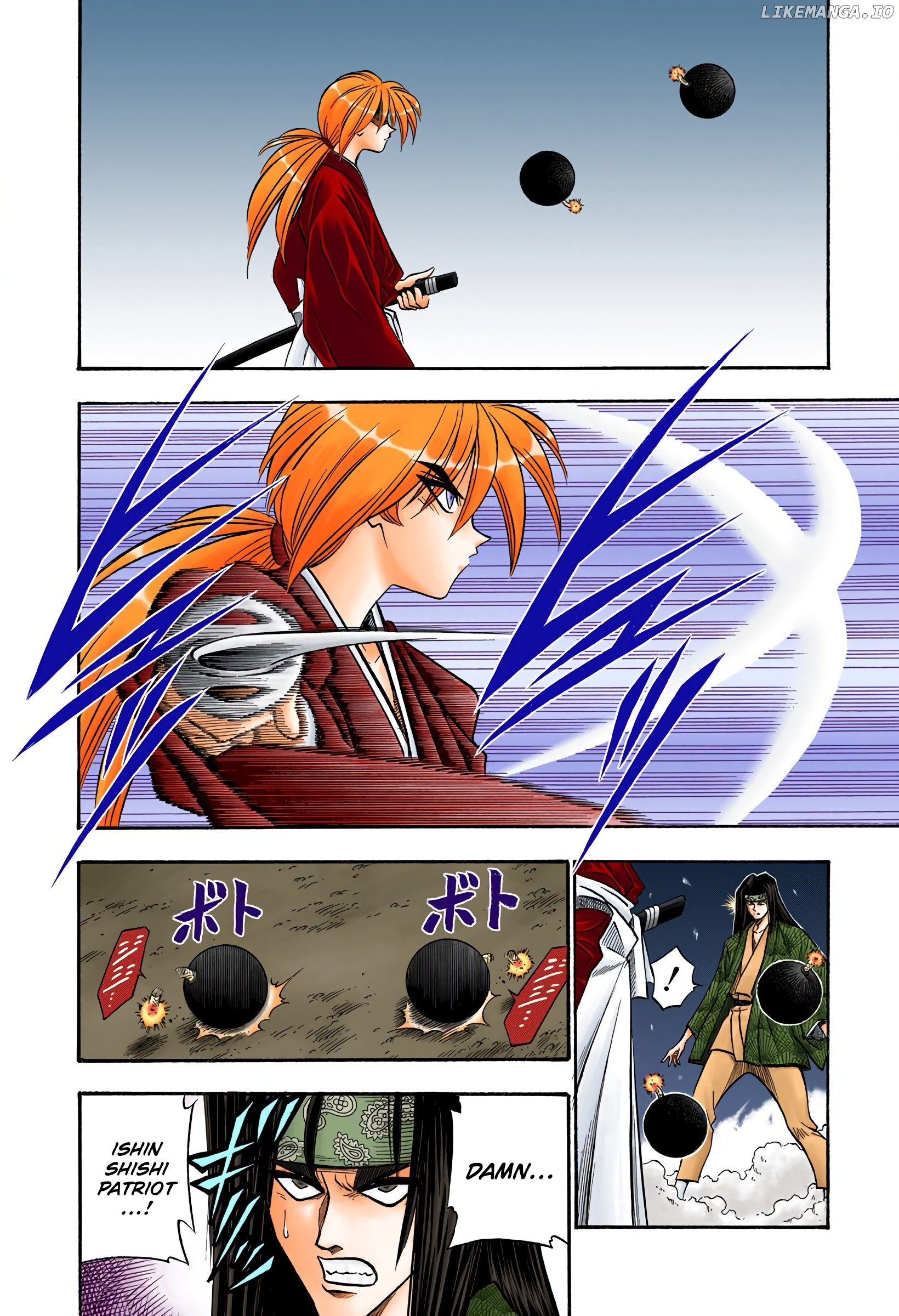 Rurouni Kenshin: Meiji Kenkaku Romantan - Digital Colored Comics chapter 47 - page 10