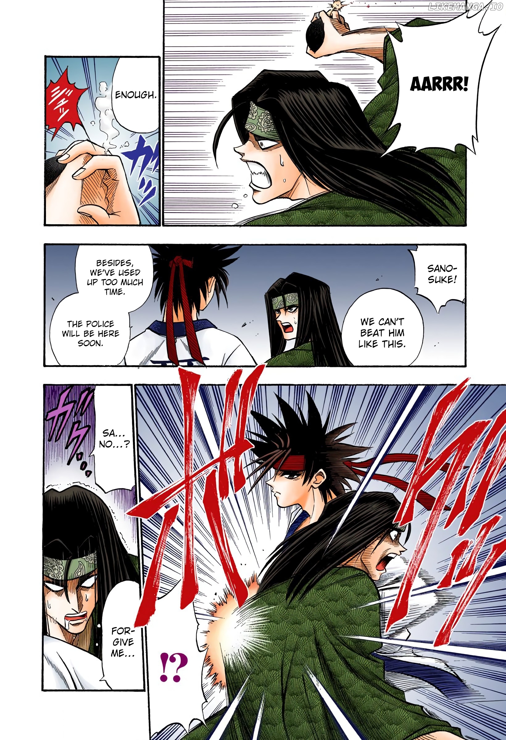 Rurouni Kenshin: Meiji Kenkaku Romantan - Digital Colored Comics chapter 47 - page 12