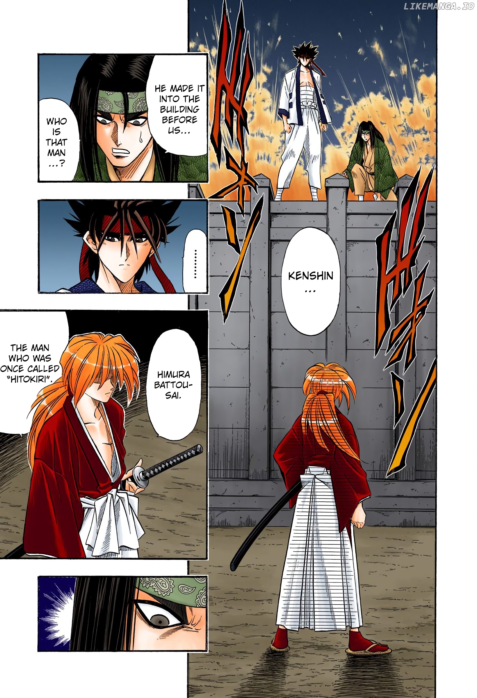 Rurouni Kenshin: Meiji Kenkaku Romantan - Digital Colored Comics chapter 47 - page 7