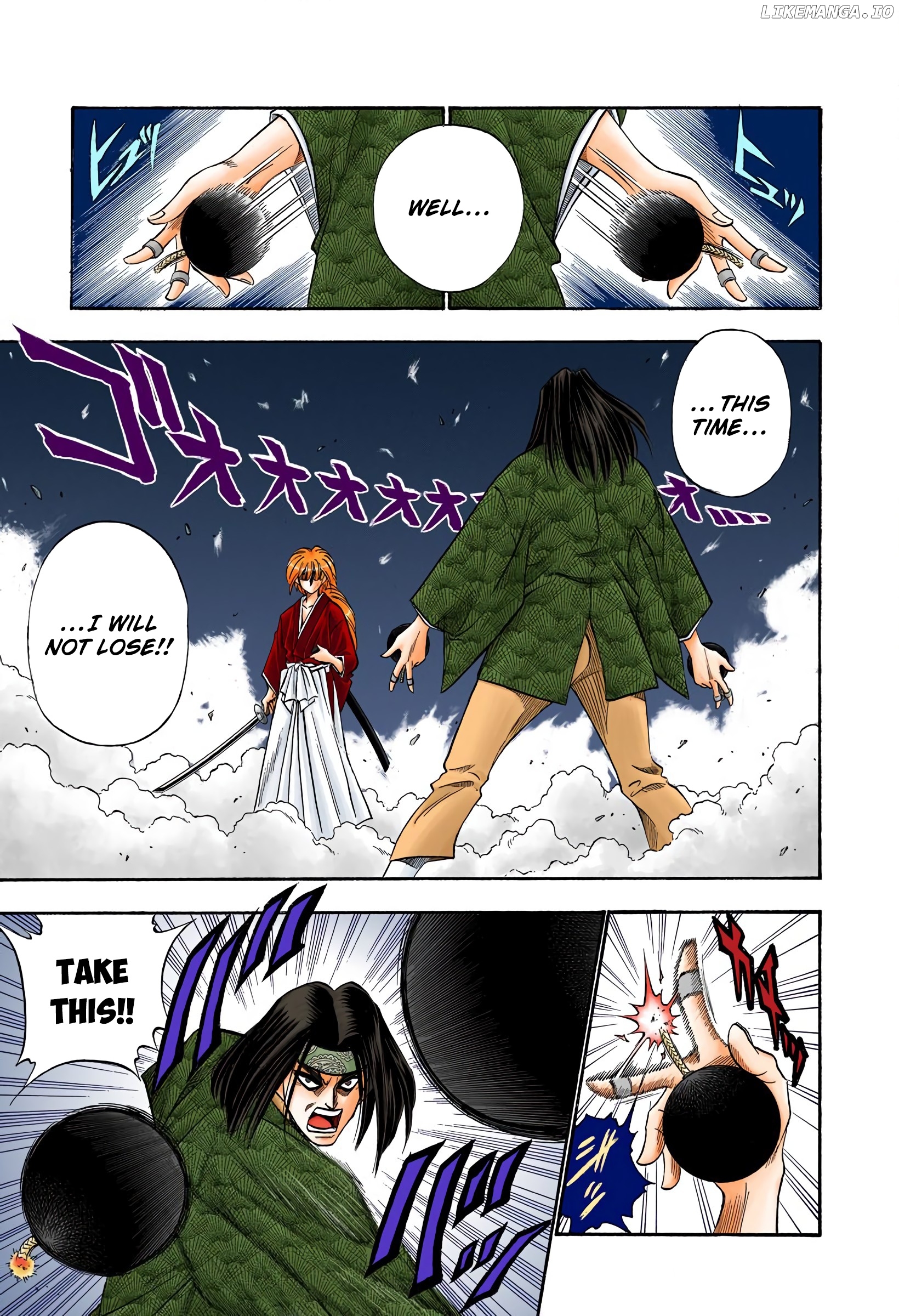 Rurouni Kenshin: Meiji Kenkaku Romantan - Digital Colored Comics chapter 47 - page 9