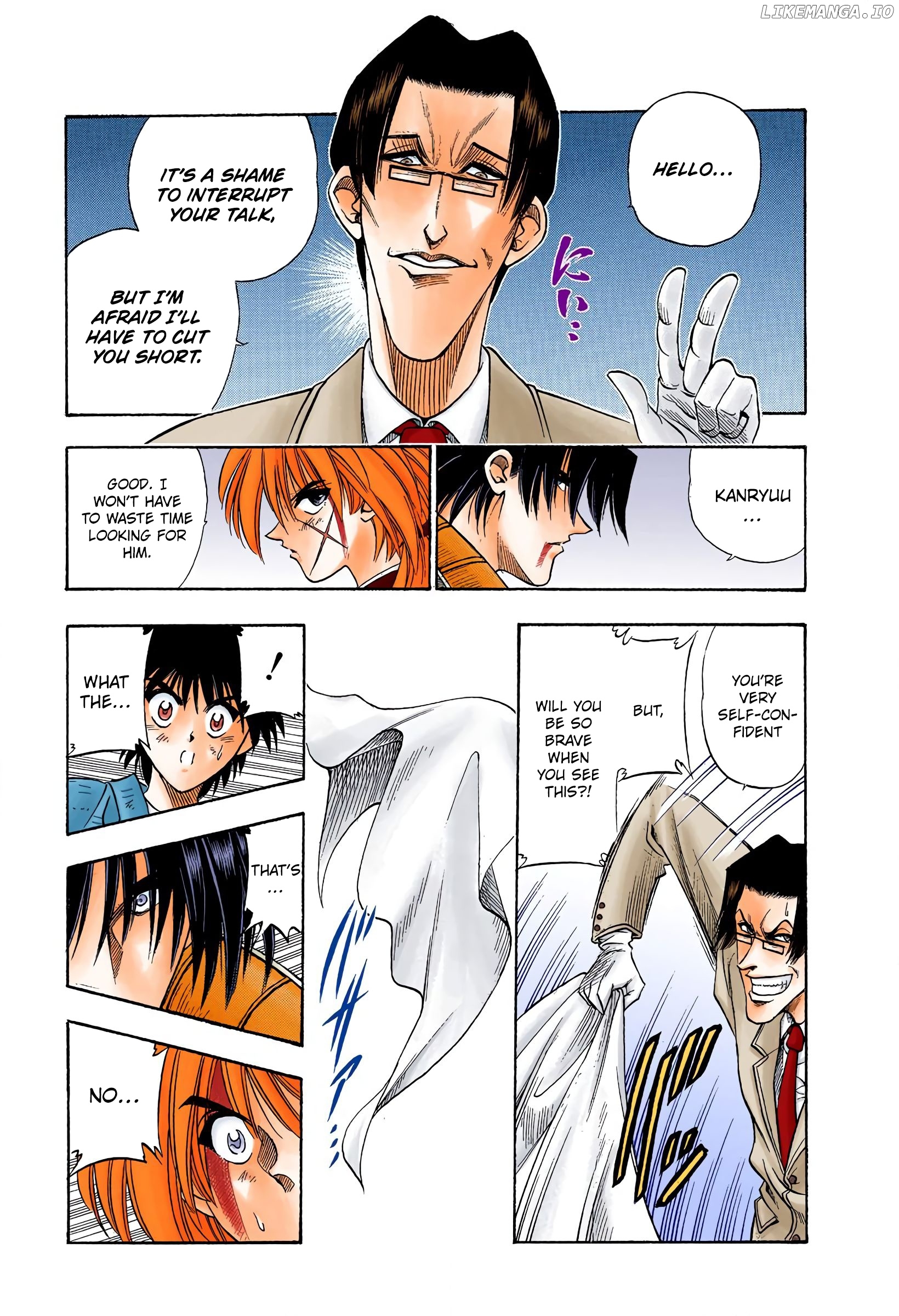 Rurouni Kenshin: Meiji Kenkaku Romantan - Digital Colored Comics chapter 28 - page 12