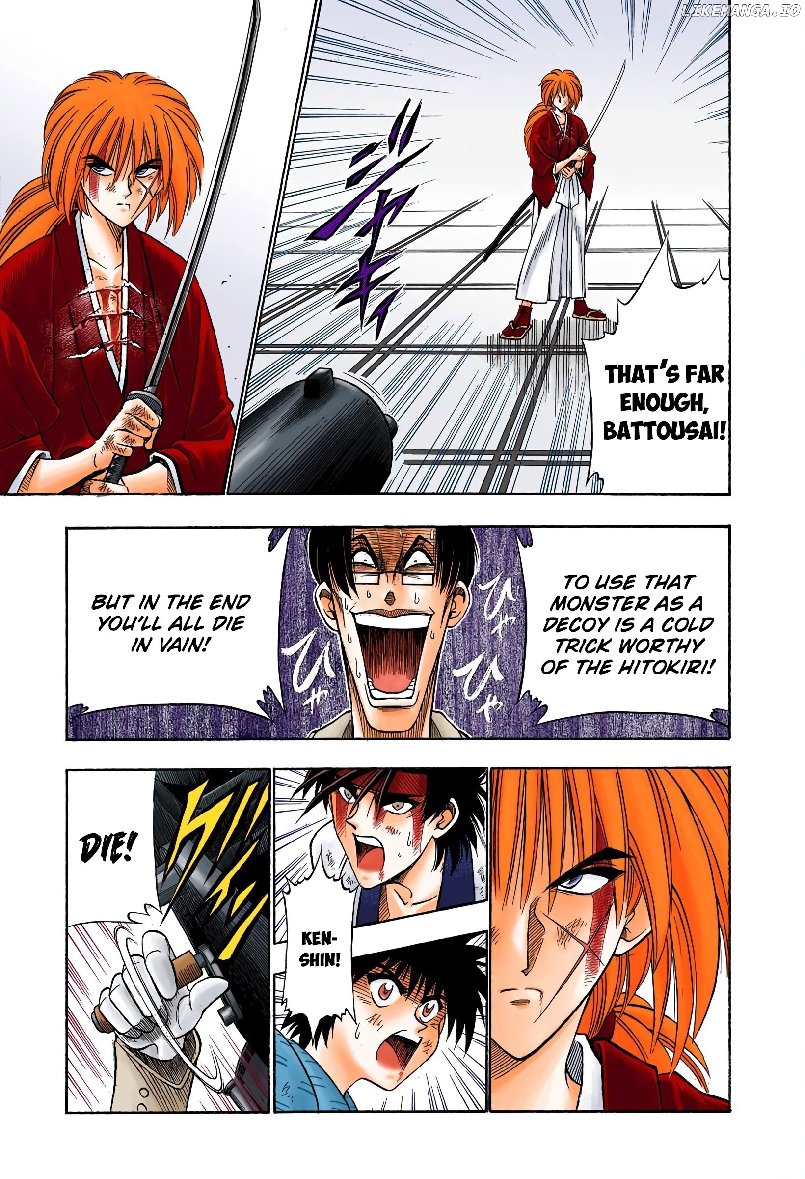 Rurouni Kenshin: Meiji Kenkaku Romantan - Digital Colored Comics chapter 28 - page 32