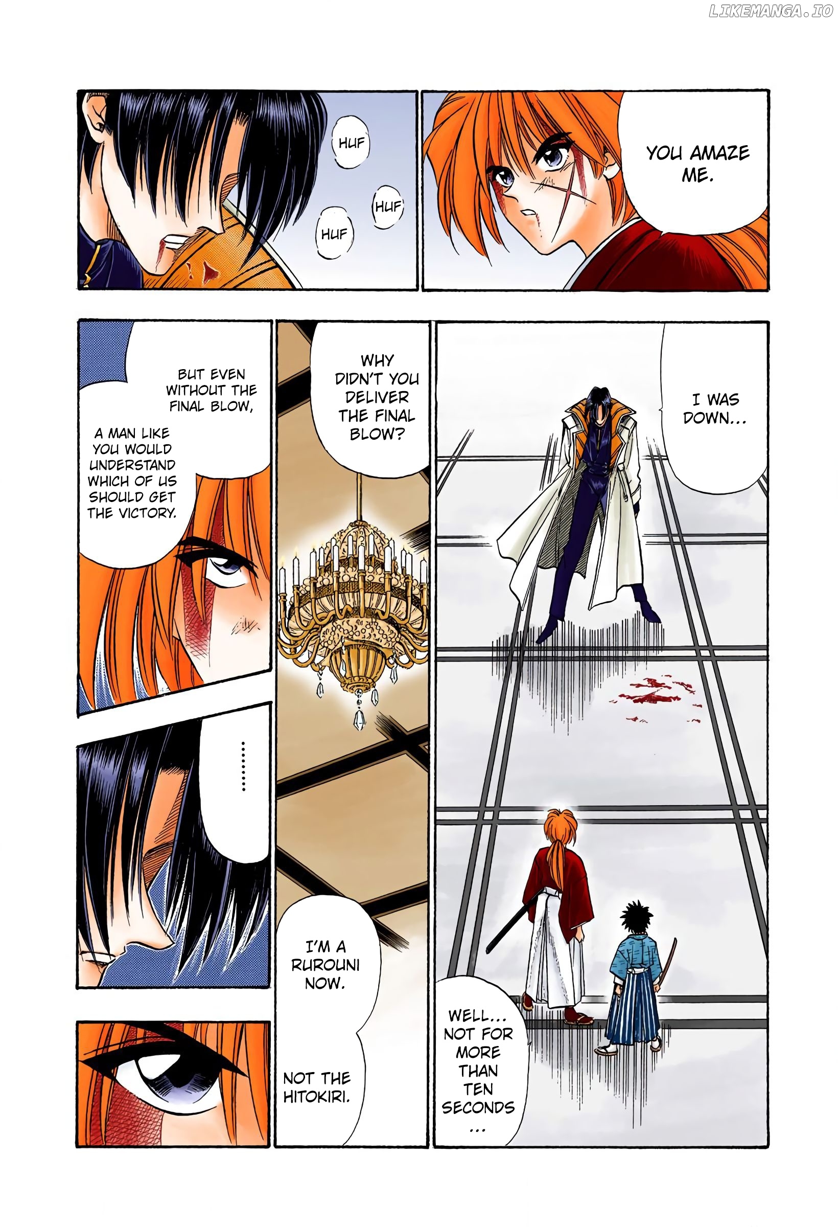 Rurouni Kenshin: Meiji Kenkaku Romantan - Digital Colored Comics chapter 28 - page 7