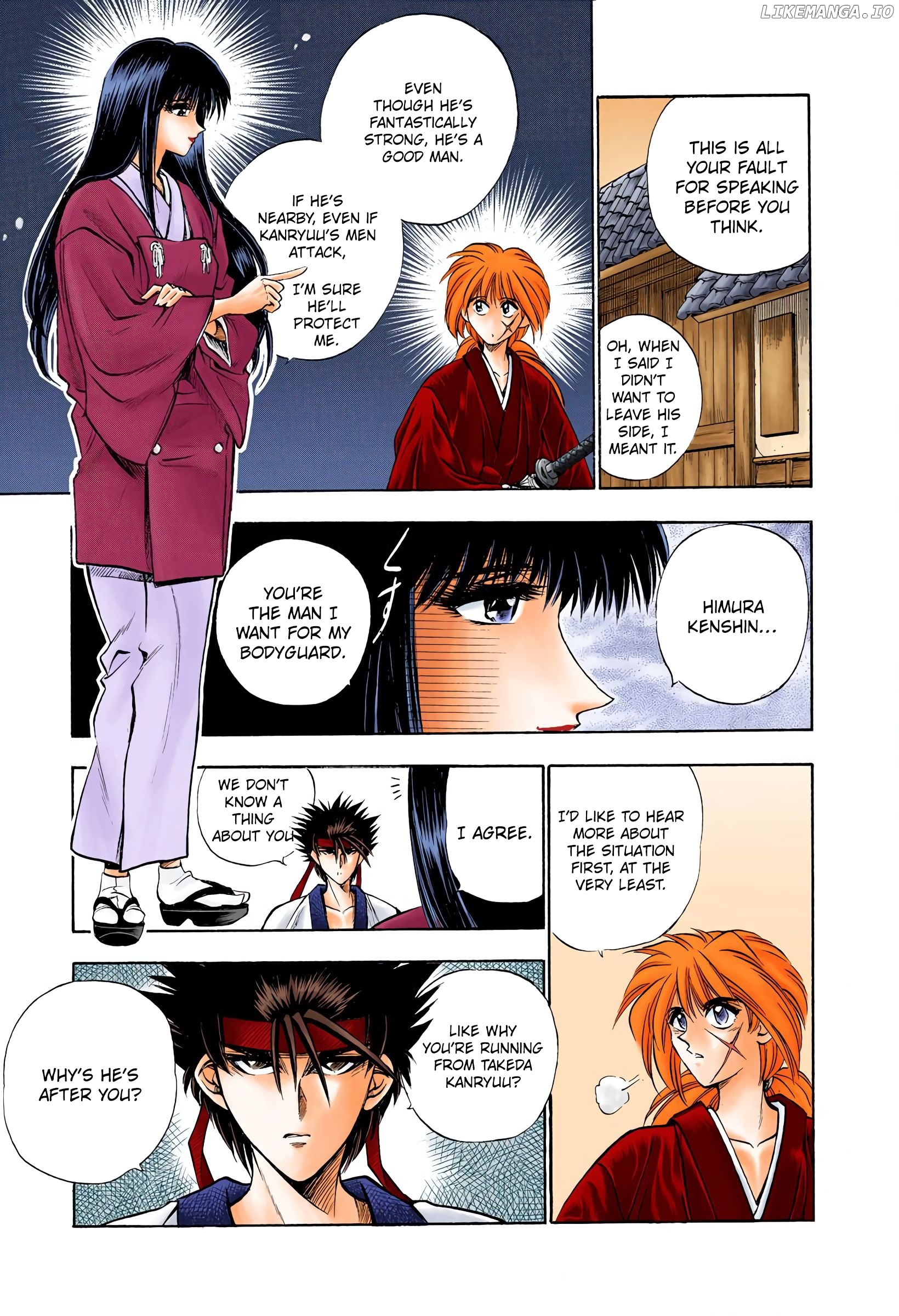 Rurouni Kenshin: Meiji Kenkaku Romantan - Digital Colored Comics chapter 16 - page 12