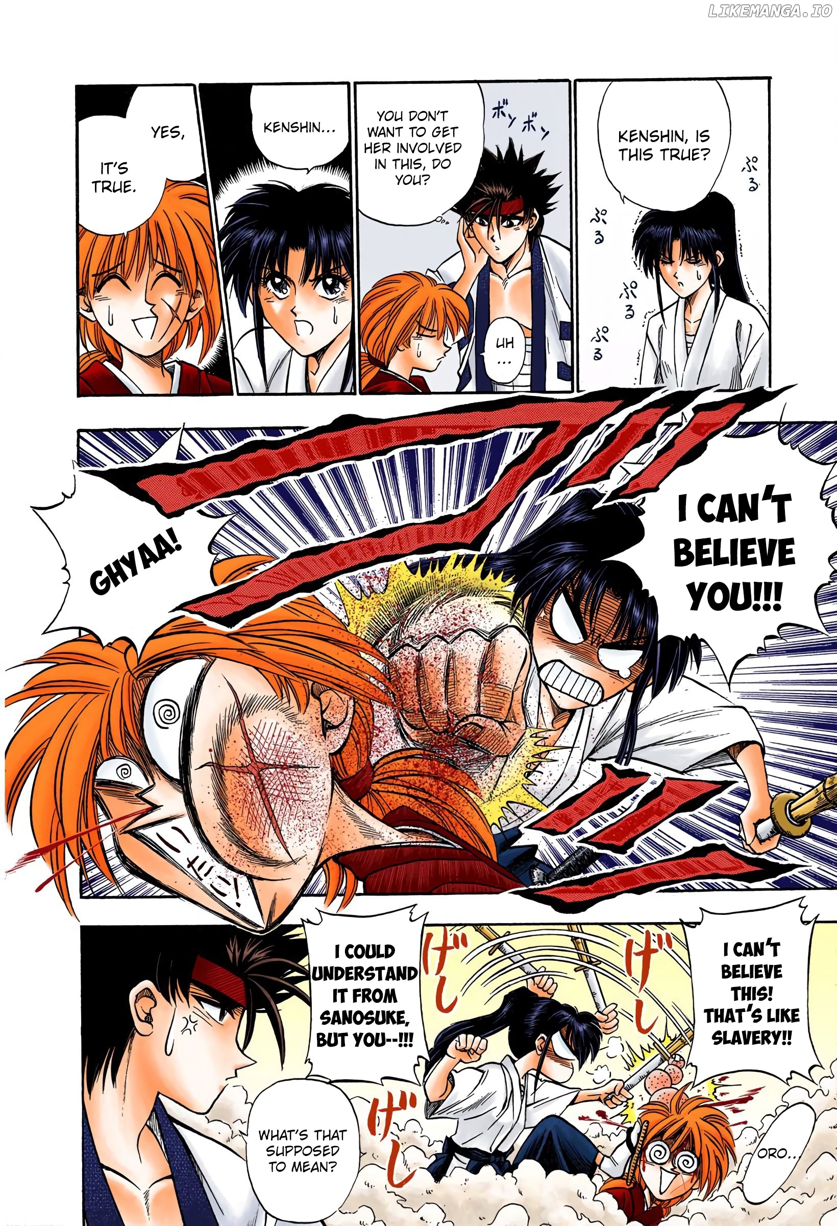 Rurouni Kenshin: Meiji Kenkaku Romantan - Digital Colored Comics chapter 16 - page 9