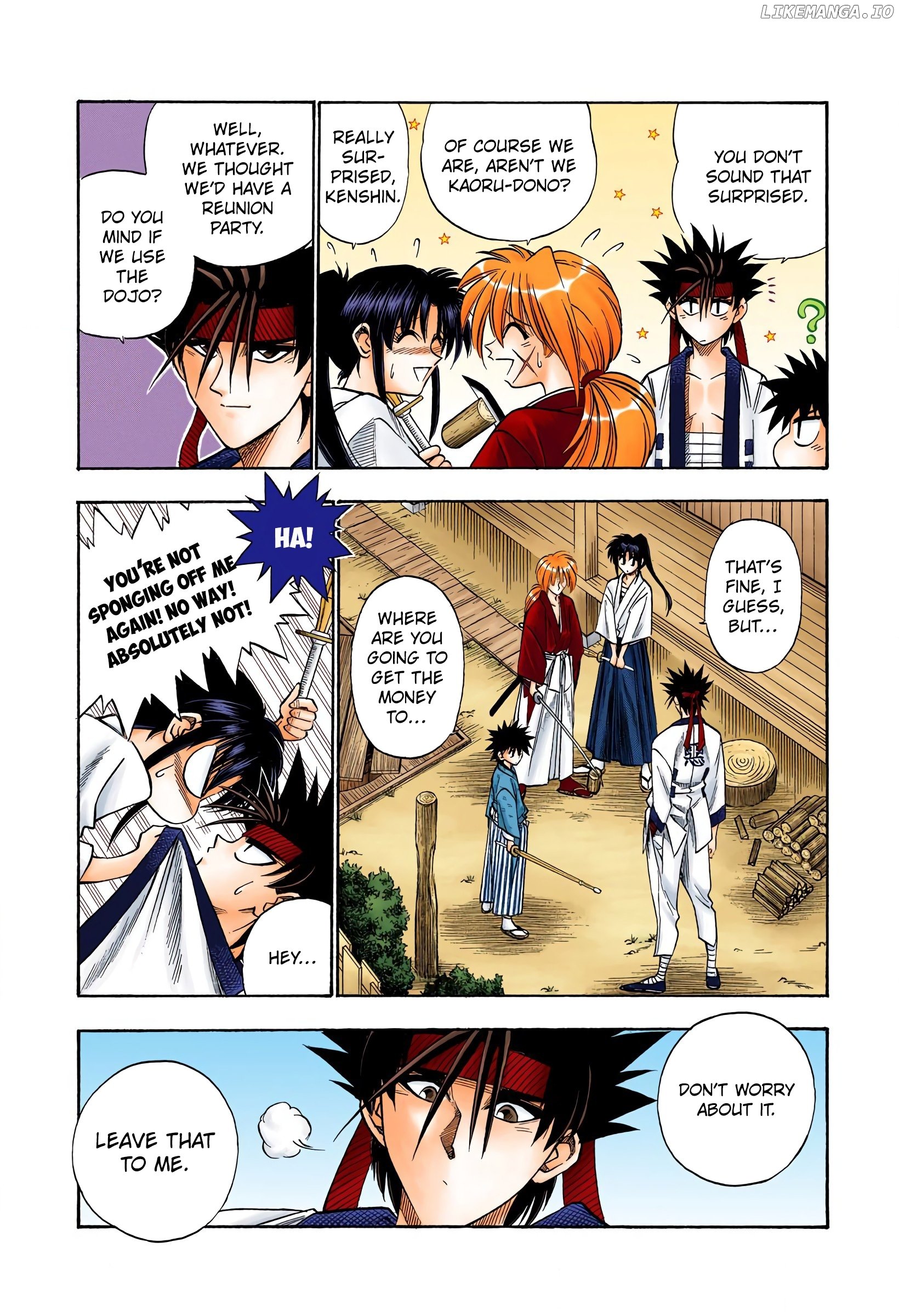 Rurouni Kenshin: Meiji Kenkaku Romantan - Digital Colored Comics chapter 46 - page 8