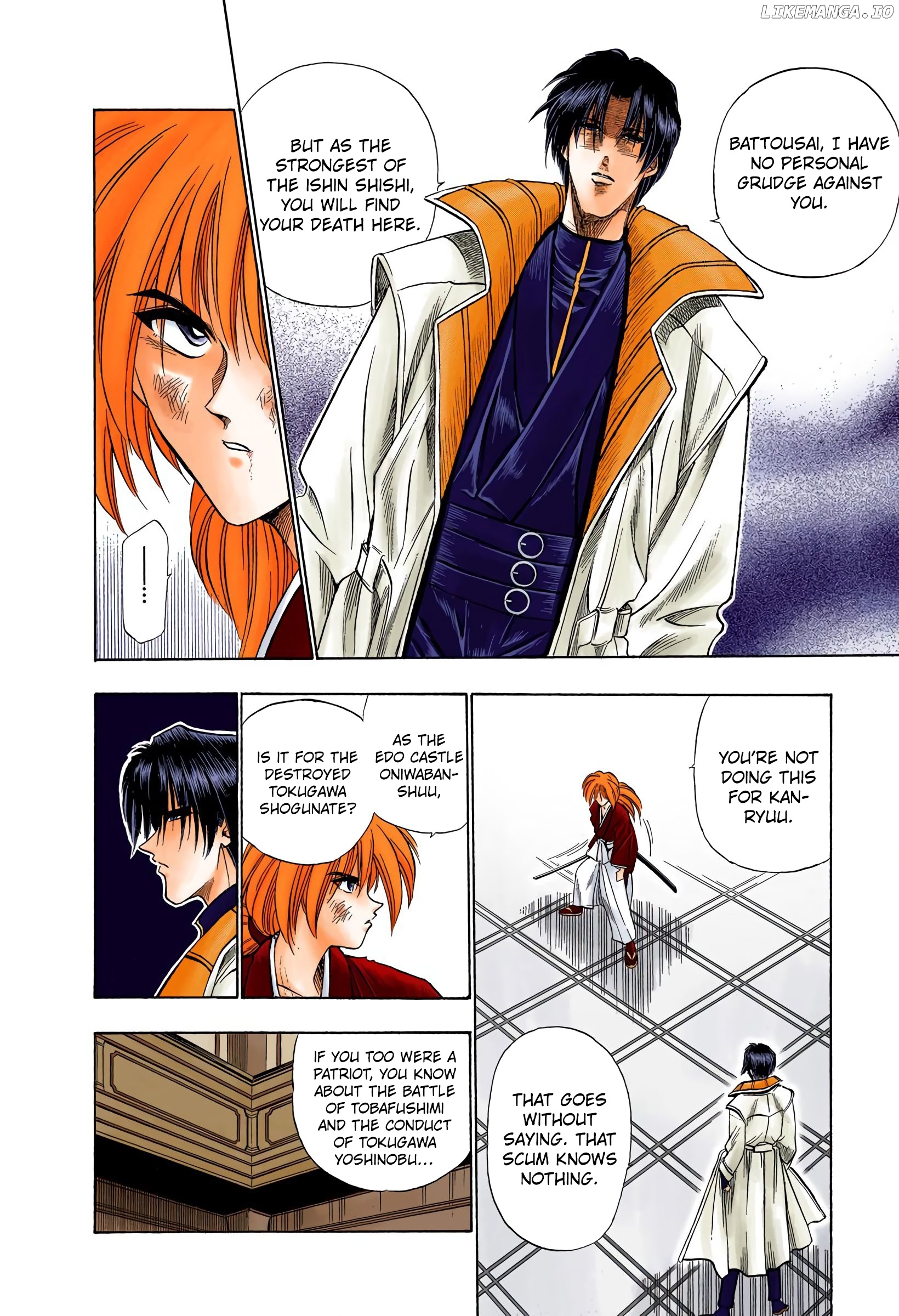 Rurouni Kenshin: Meiji Kenkaku Romantan - Digital Colored Comics chapter 26 - page 10