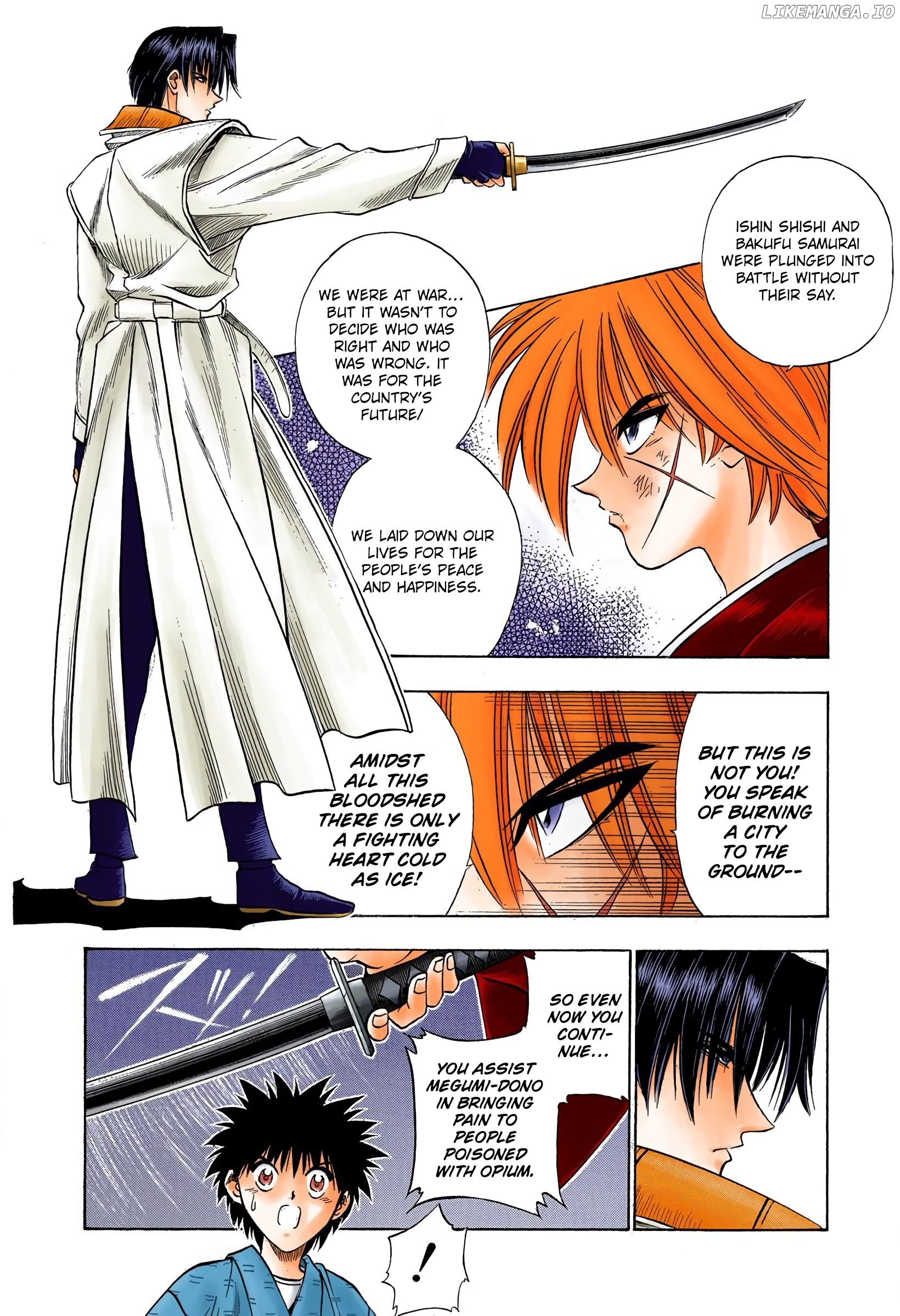 Rurouni Kenshin: Meiji Kenkaku Romantan - Digital Colored Comics chapter 26 - page 14