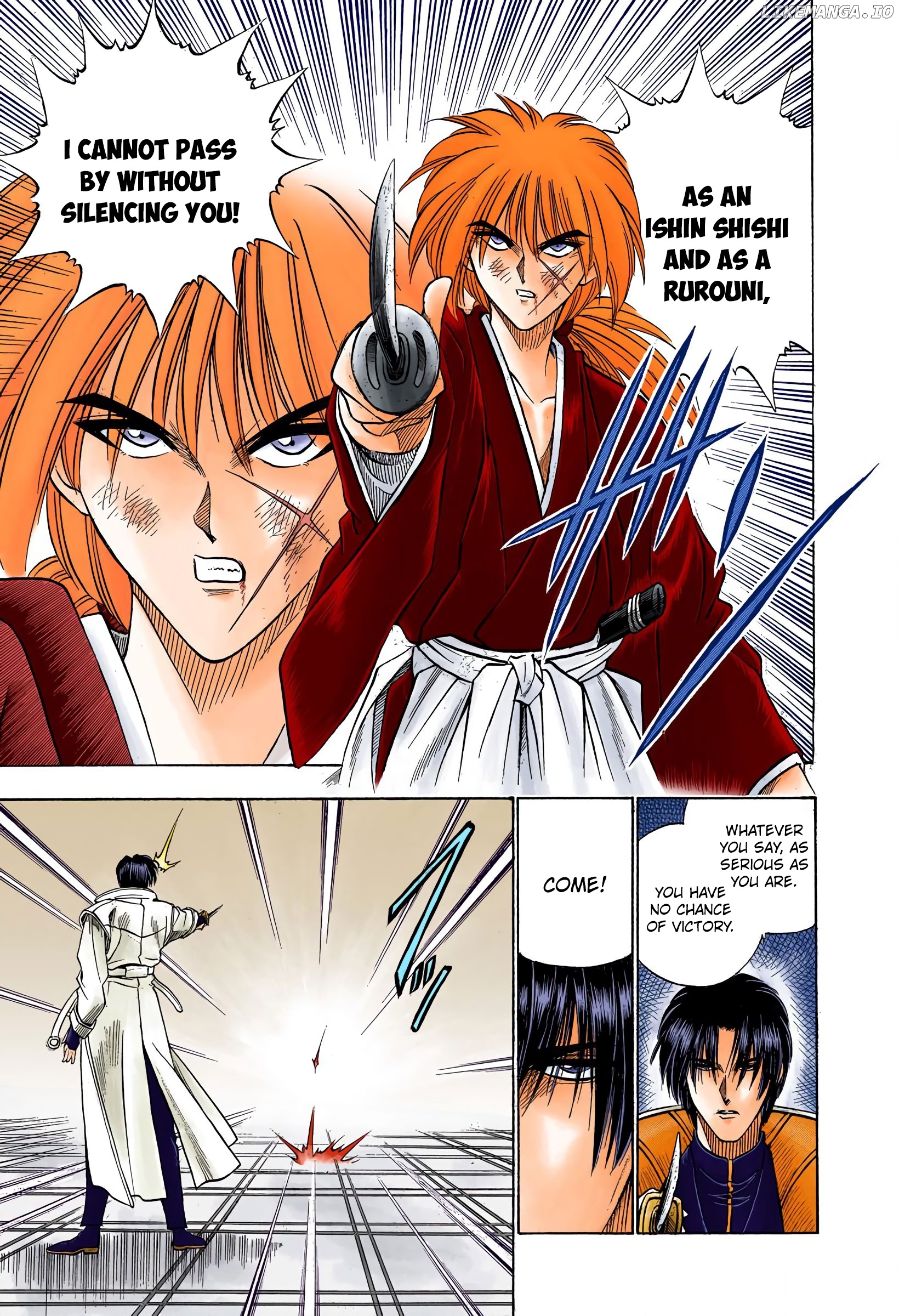 Rurouni Kenshin: Meiji Kenkaku Romantan - Digital Colored Comics chapter 26 - page 15