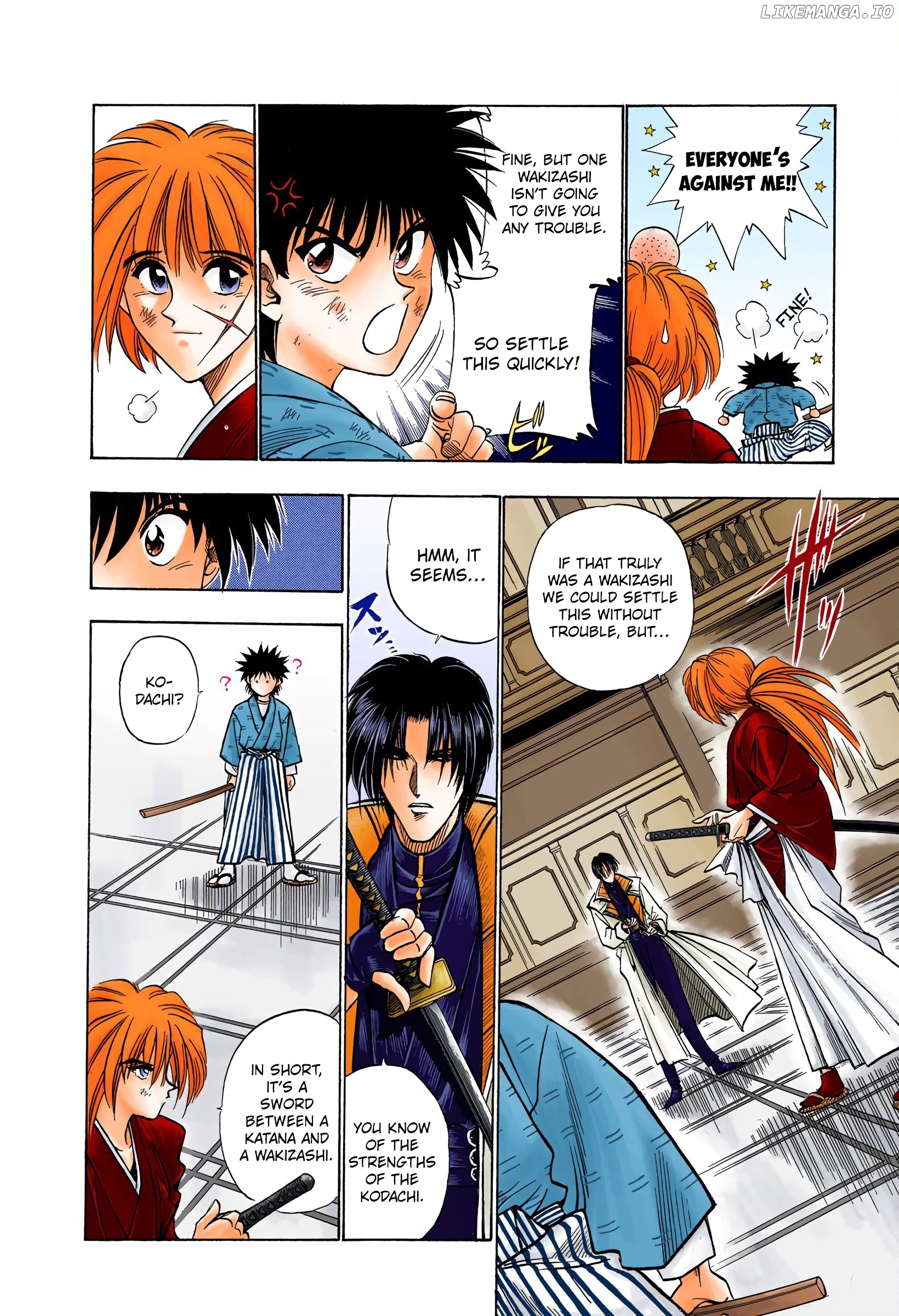 Rurouni Kenshin: Meiji Kenkaku Romantan - Digital Colored Comics chapter 26 - page 4