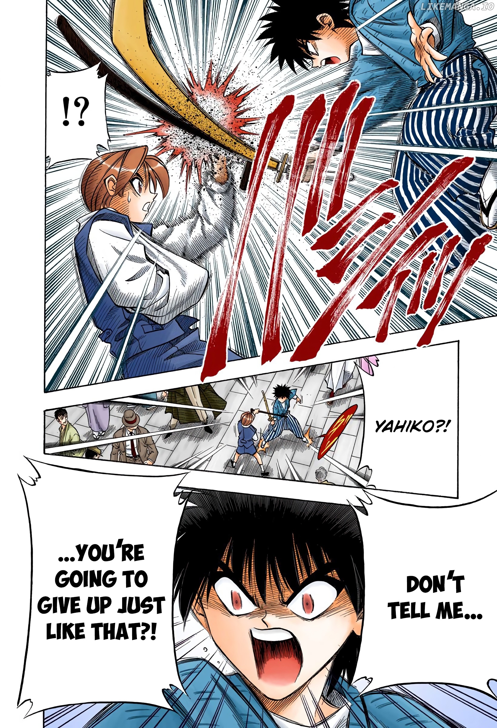 Rurouni Kenshin: Meiji Kenkaku Romantan - Digital Colored Comics chapter 44 - page 12