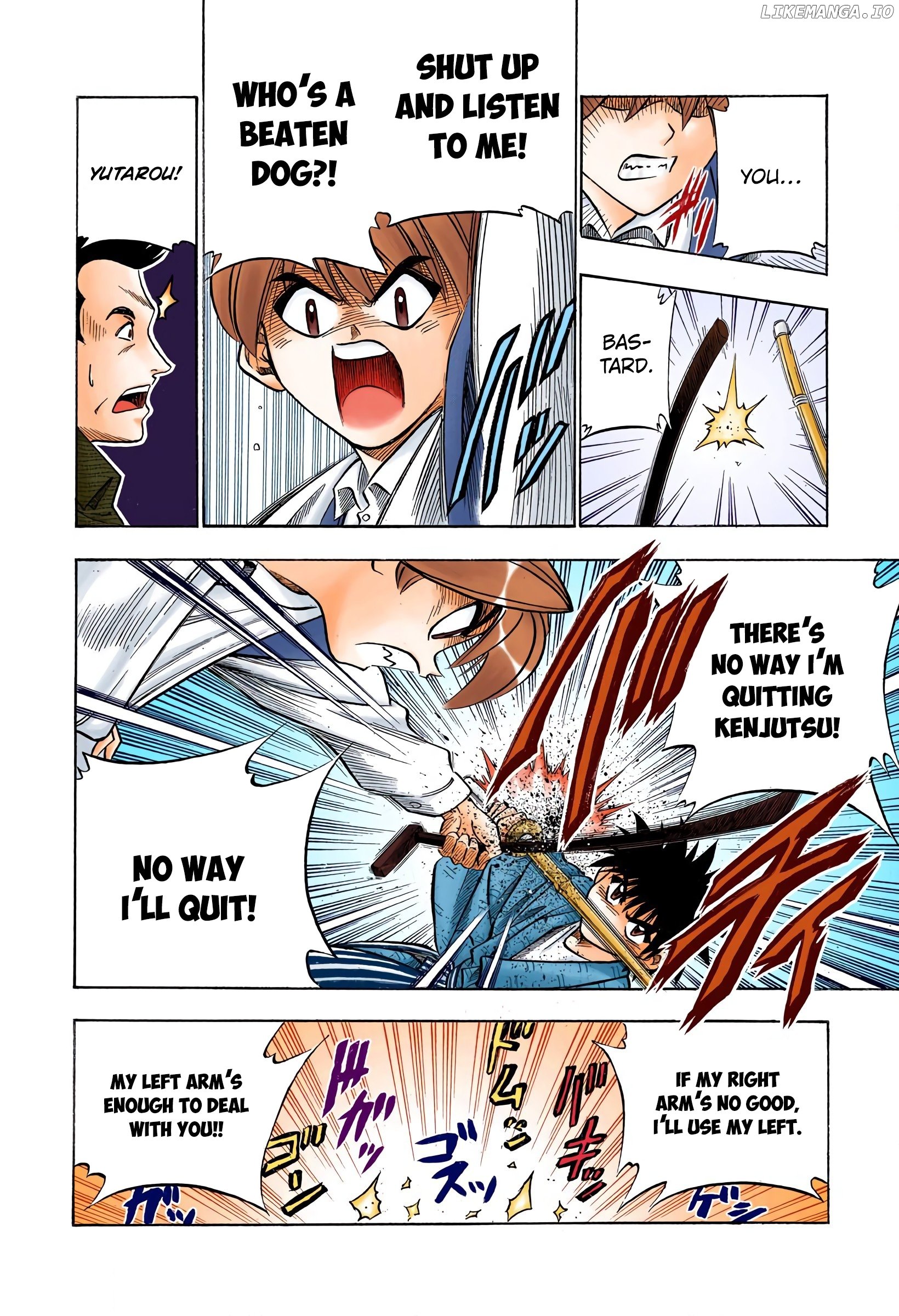 Rurouni Kenshin: Meiji Kenkaku Romantan - Digital Colored Comics chapter 44 - page 14