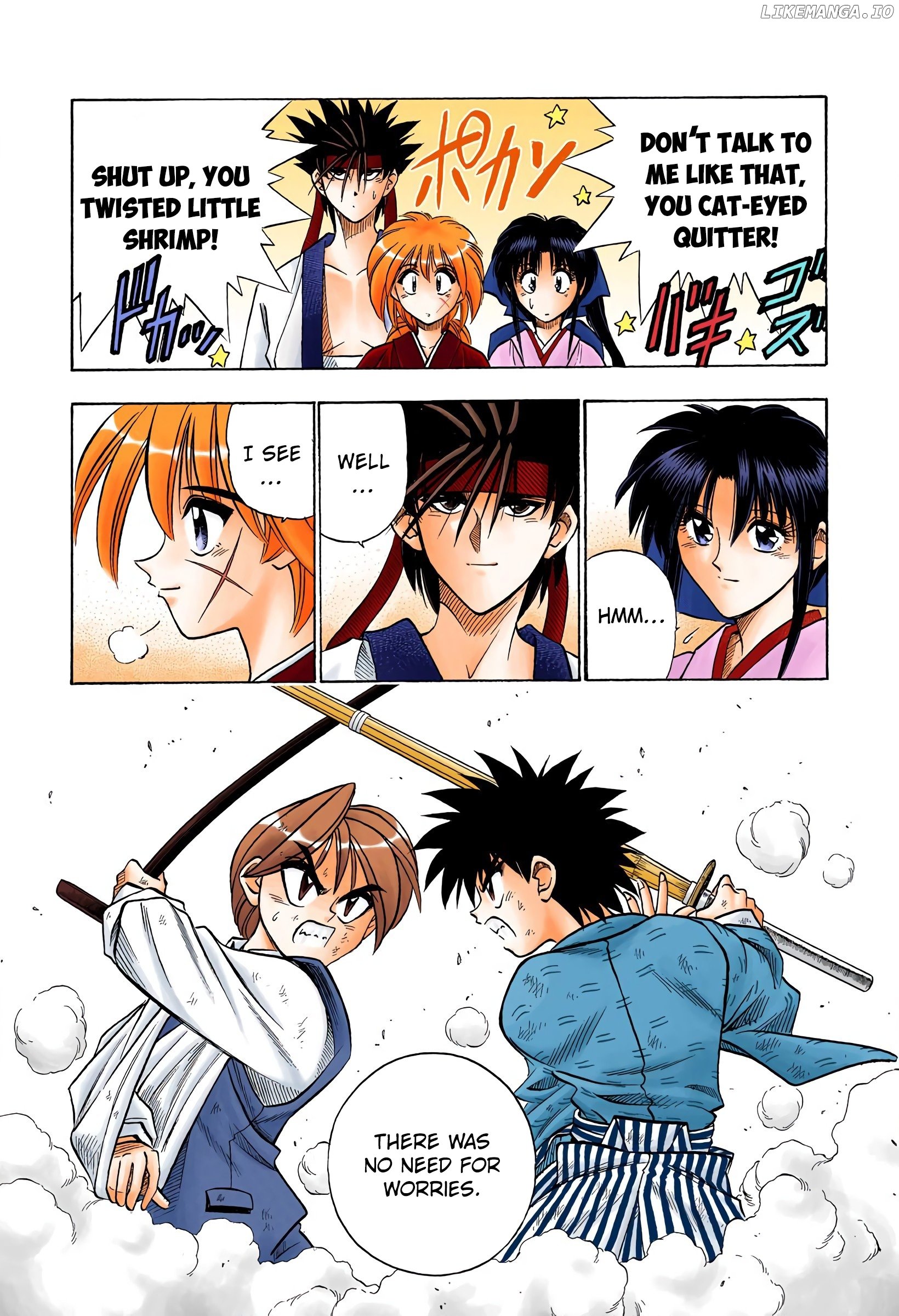 Rurouni Kenshin: Meiji Kenkaku Romantan - Digital Colored Comics chapter 44 - page 15