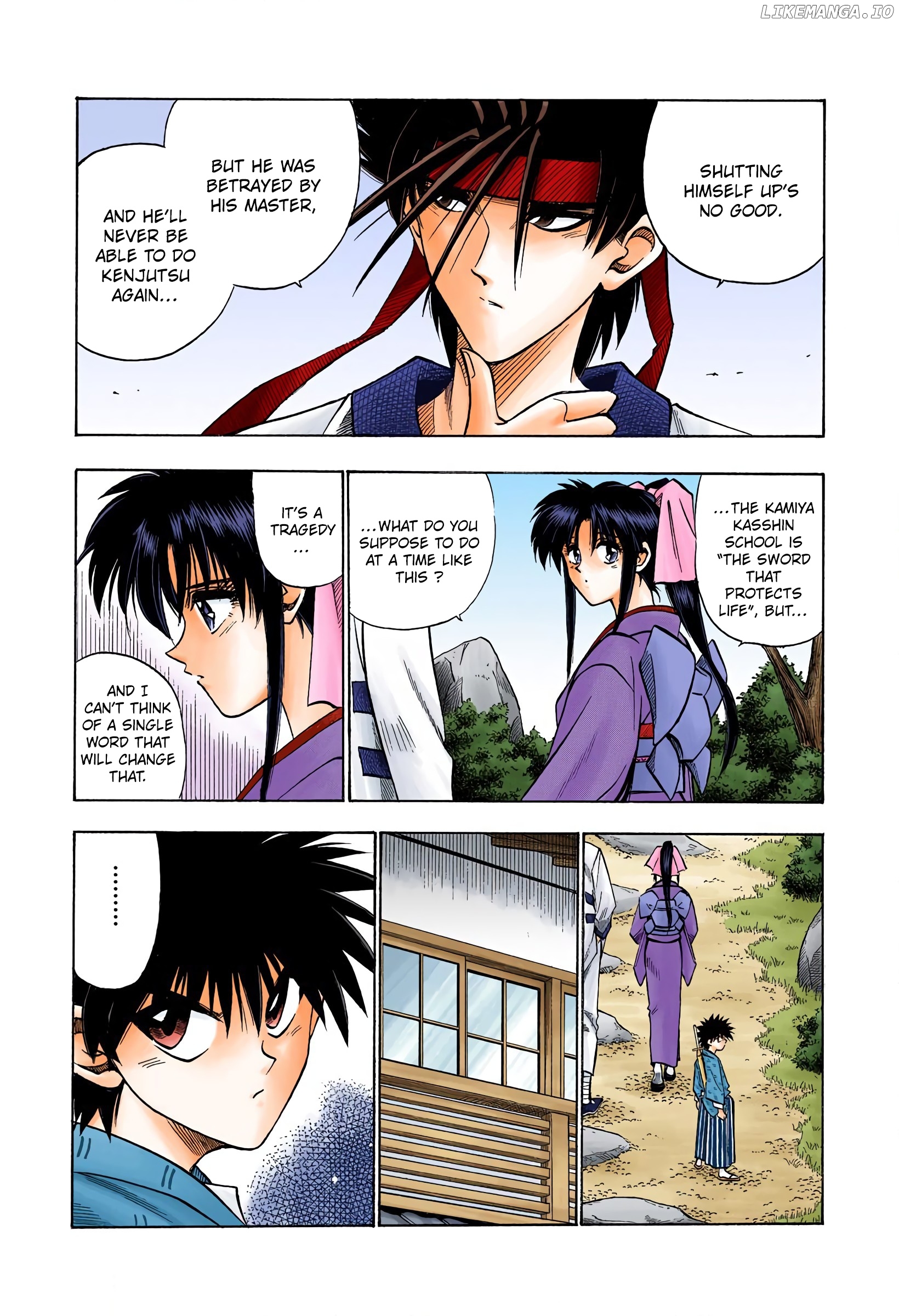 Rurouni Kenshin: Meiji Kenkaku Romantan - Digital Colored Comics chapter 44 - page 3