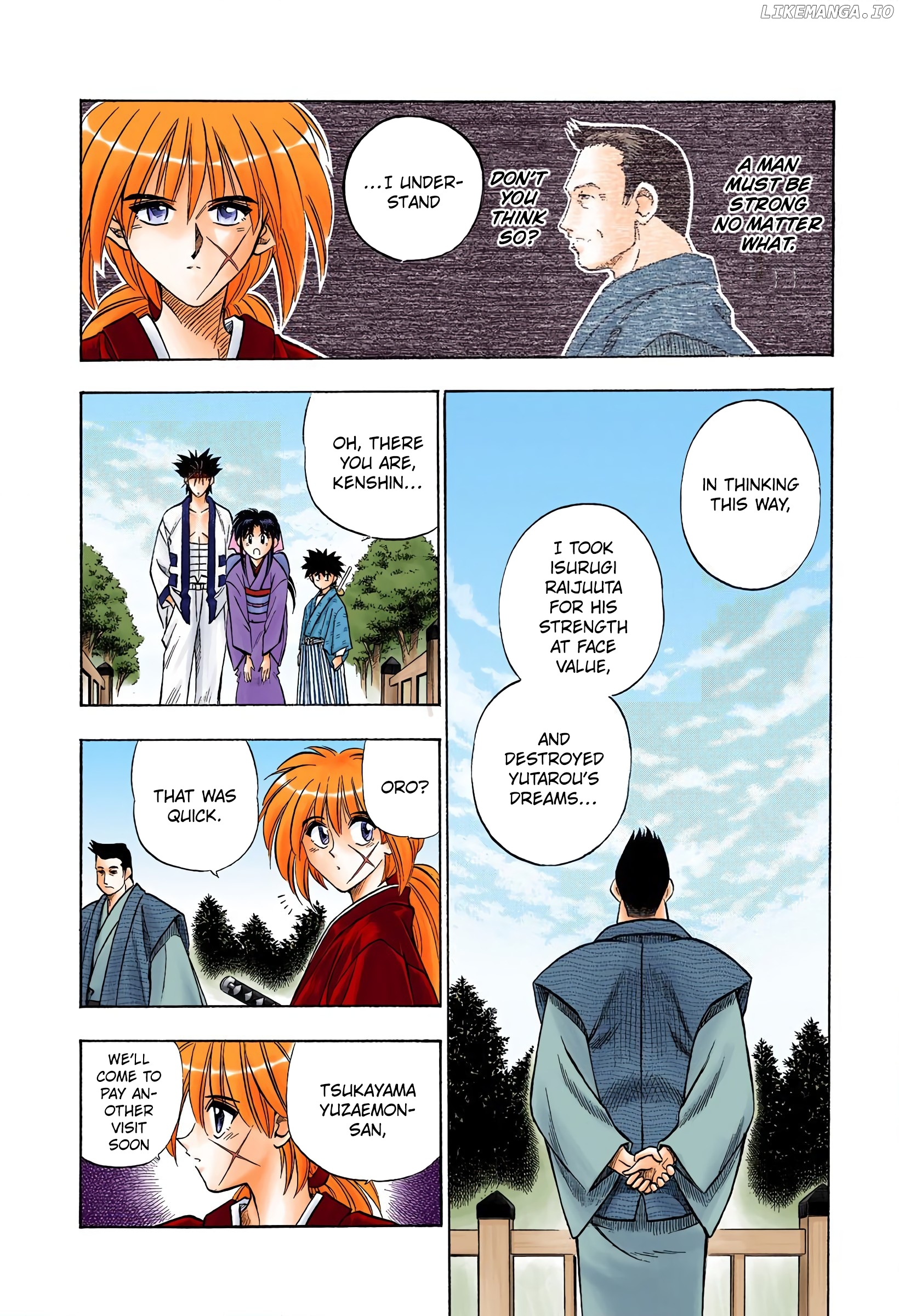 Rurouni Kenshin: Meiji Kenkaku Romantan - Digital Colored Comics chapter 44 - page 6