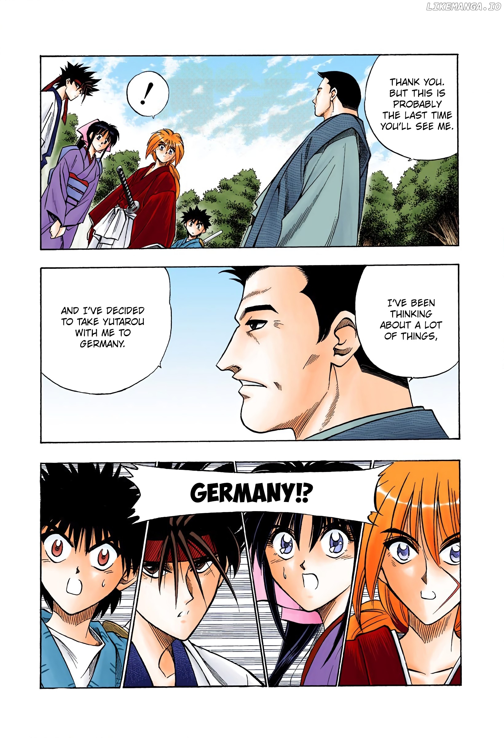 Rurouni Kenshin: Meiji Kenkaku Romantan - Digital Colored Comics chapter 44 - page 7