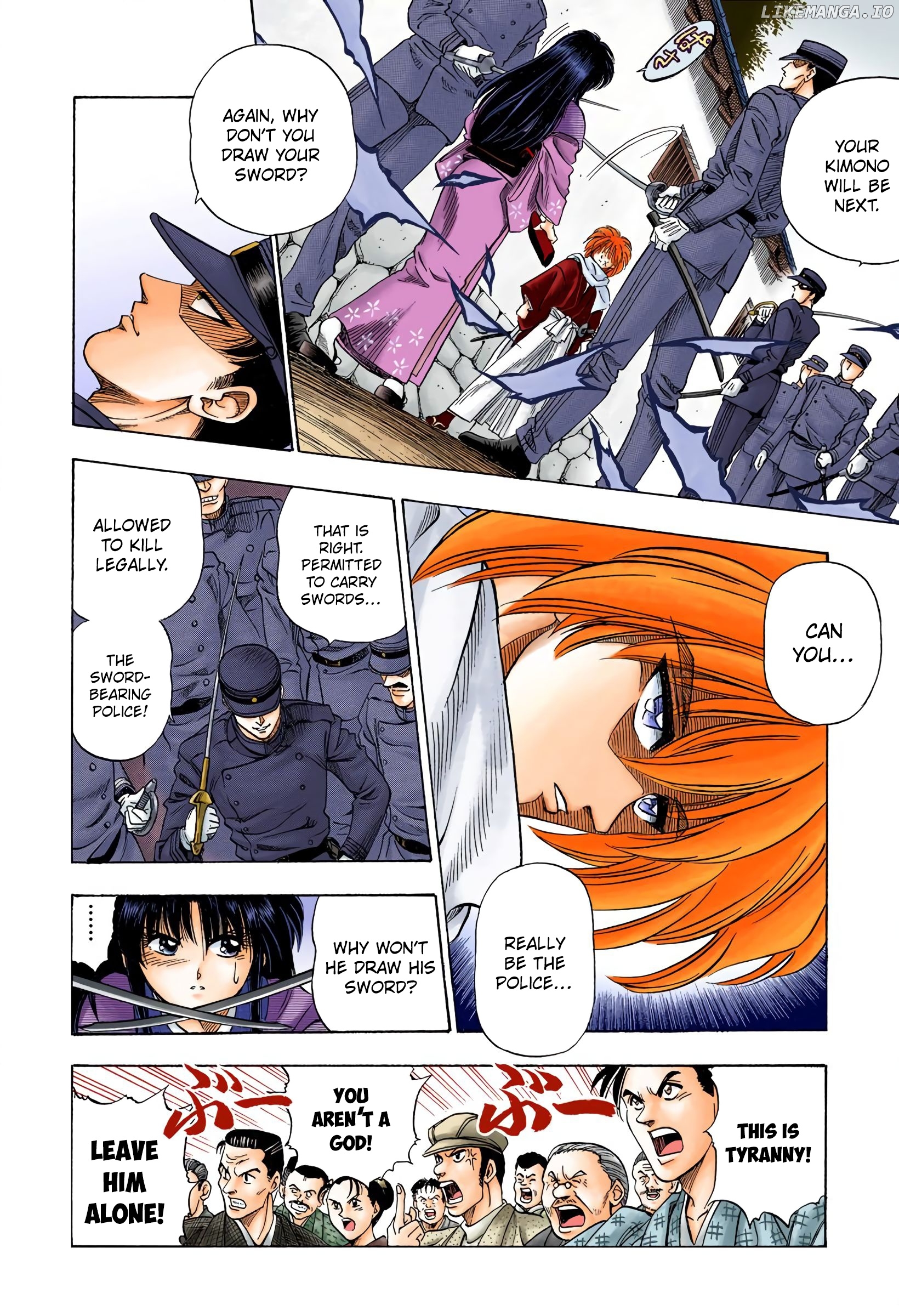 Rurouni Kenshin: Meiji Kenkaku Romantan - Digital Colored Comics chapter 2 - page 10